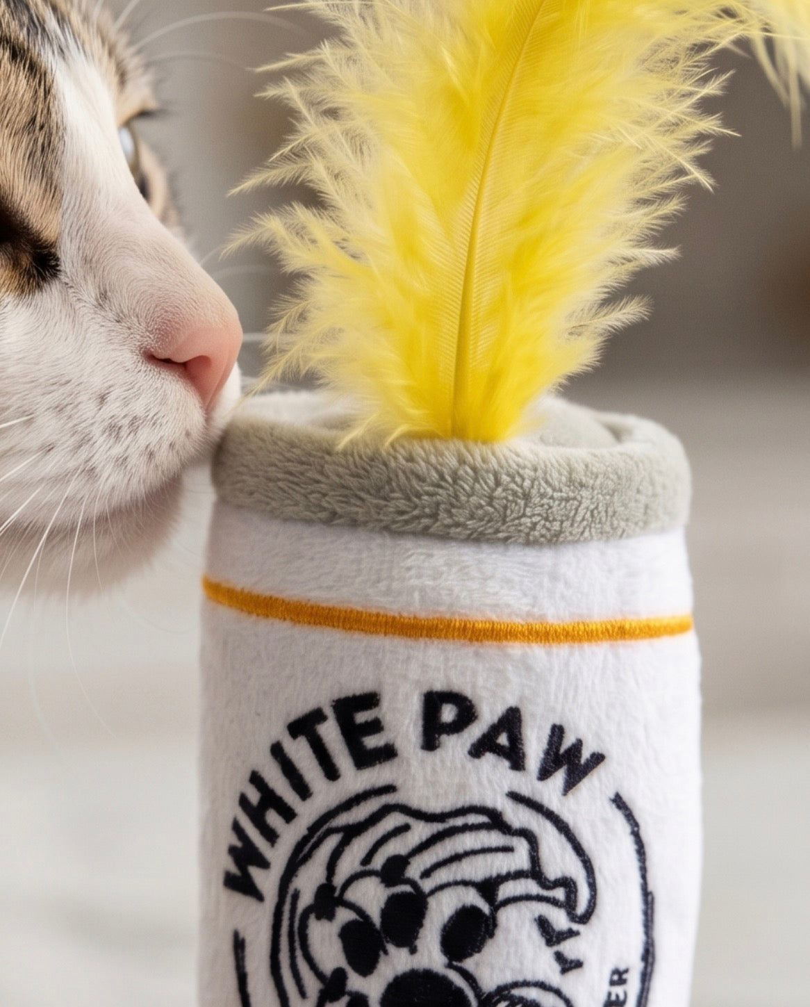 White Paw (Mango & Lime) Organic Catnip Toys by Haute Diggity Dog + Kitty - Image 3