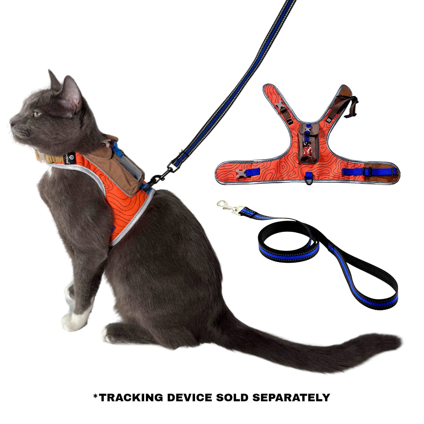 "The Pathfinder" Cat Harness with GPS Tracker Pocket - Powered by Tractive - Image 7