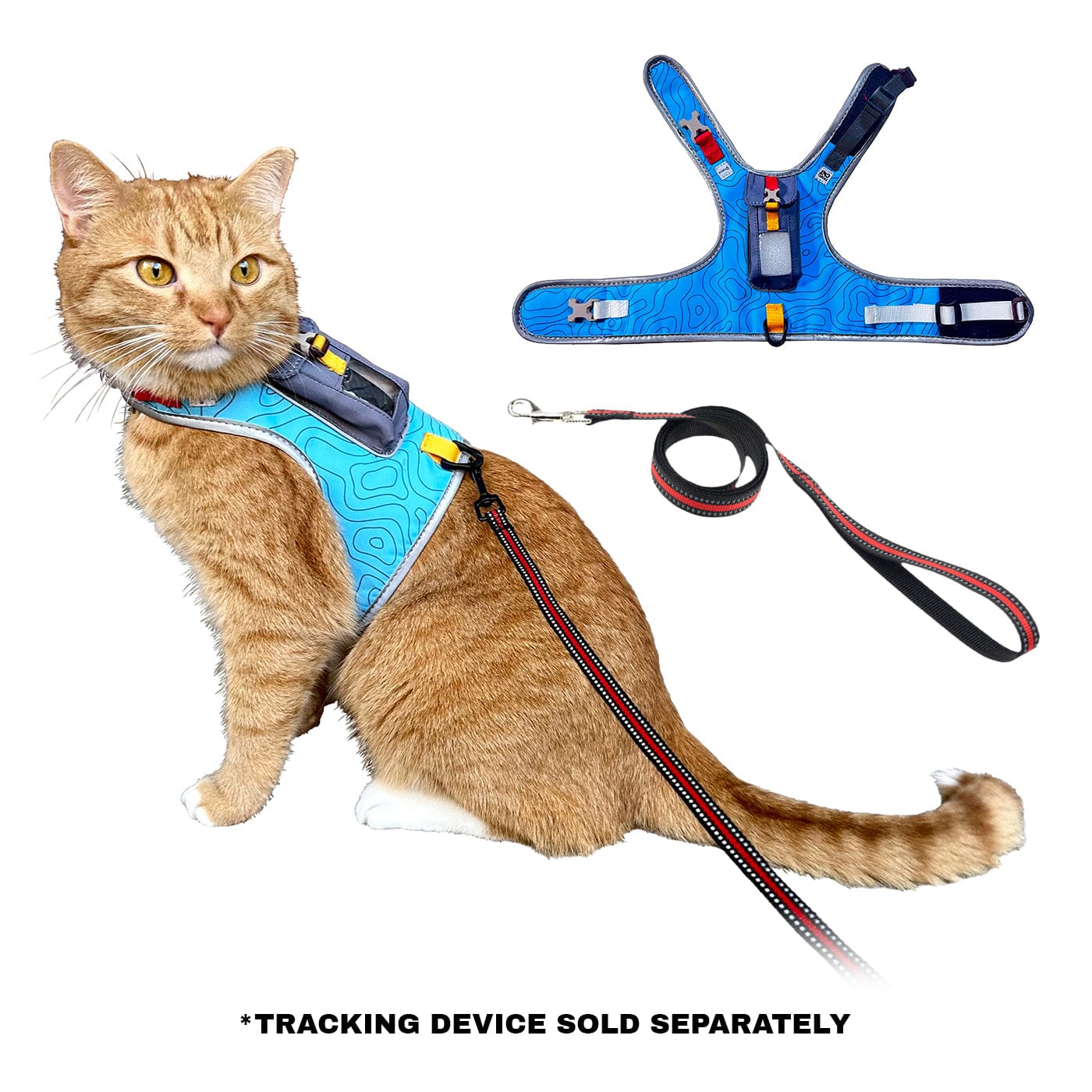 "The Pathfinder" Cat Harness with GPS Tracker Pocket - Powered by Tractive - Image 6