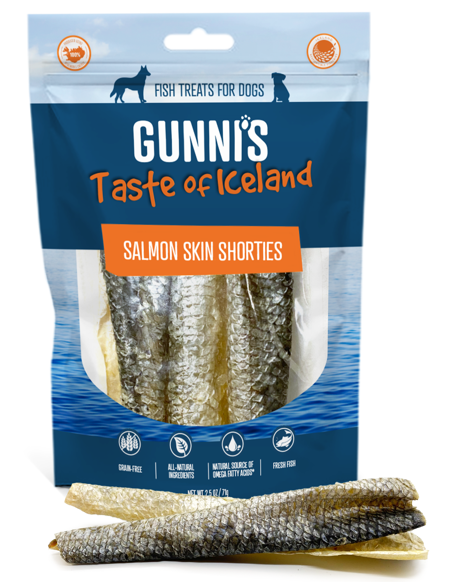 Salmon Skin Shorties