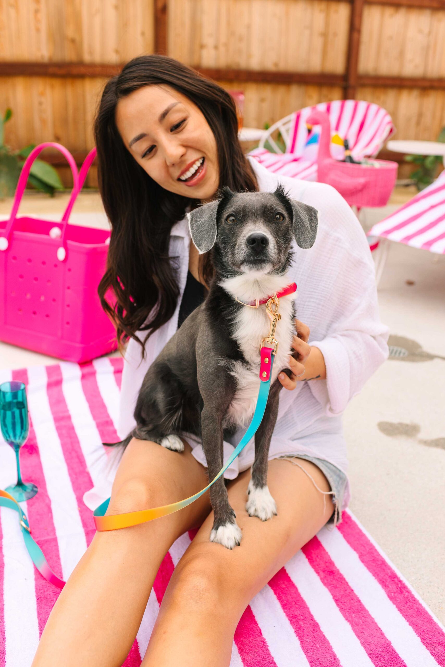 Pippa Dog Collar | Pink Papyrus
