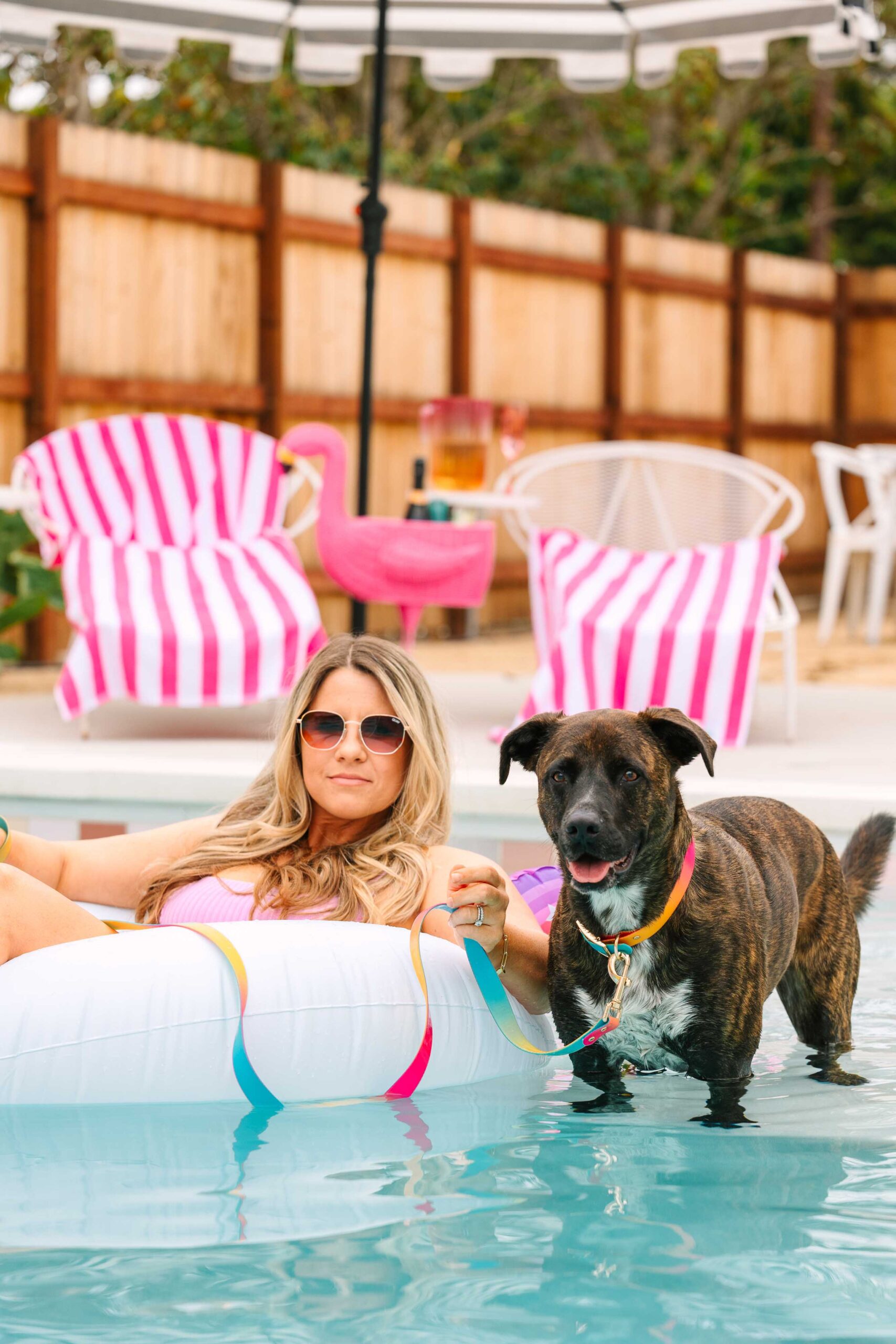 Pippa Dog Collar | Pink Papyrus
