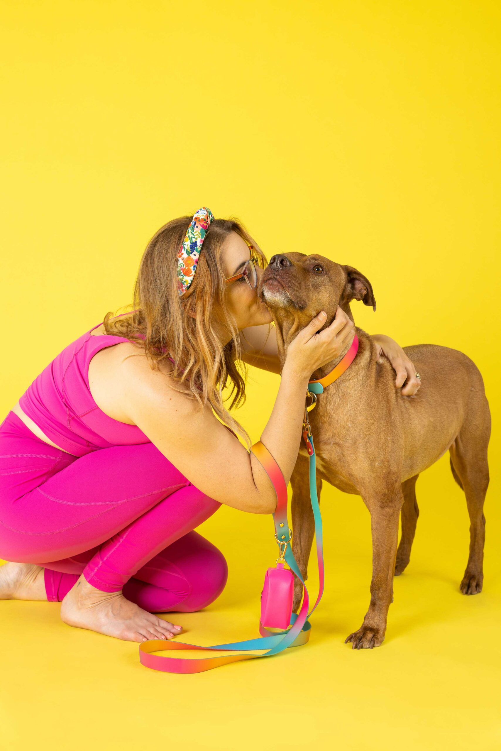 Pippa Dog Collar | Pink Papyrus
