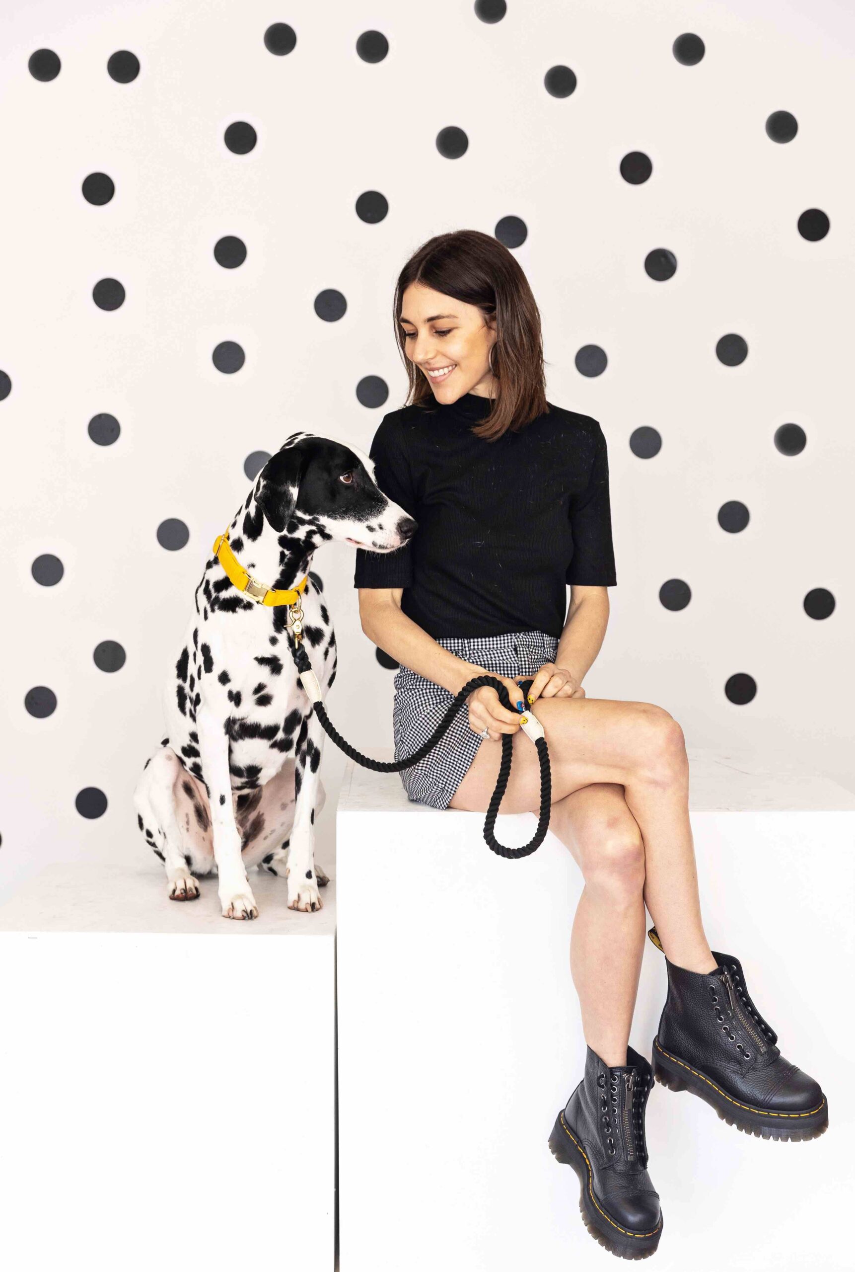 Kerry Rope Dog Leash | Pink Papyrus