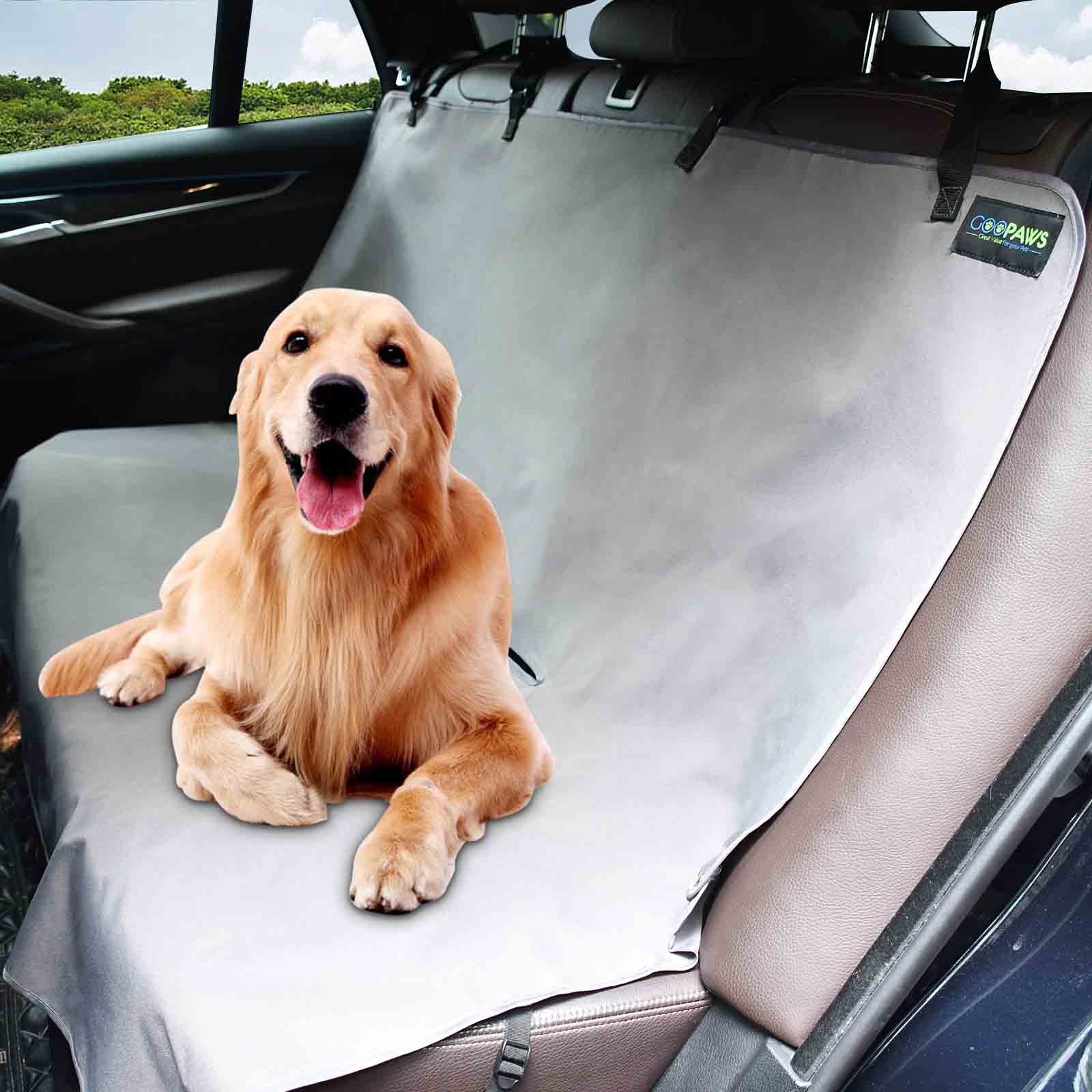 GOOPAWS Scratchproof Bench Dog Car Seat Cover, Fits for Car SUV Truck - Image 7