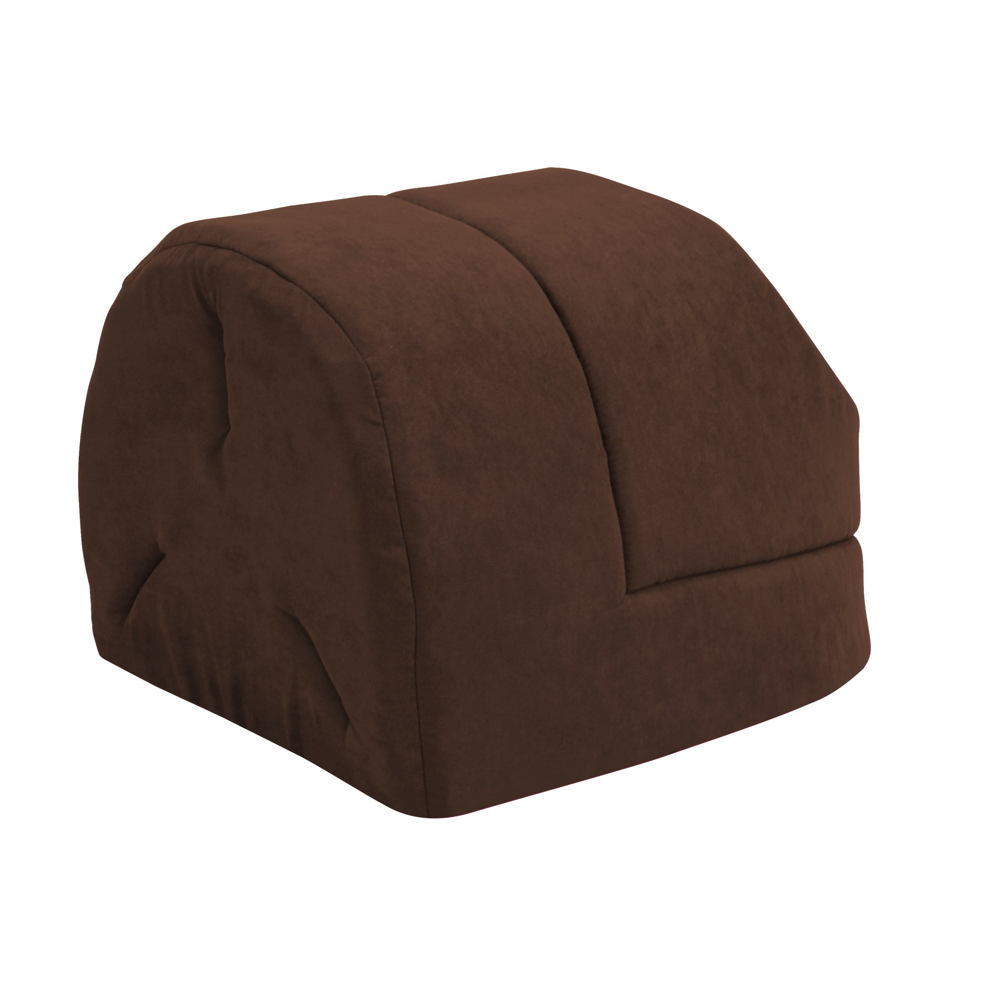GOOPAWS Cave Covered for Cat Small Dog Warming Burrow Cat Bed, Brown - Image 4