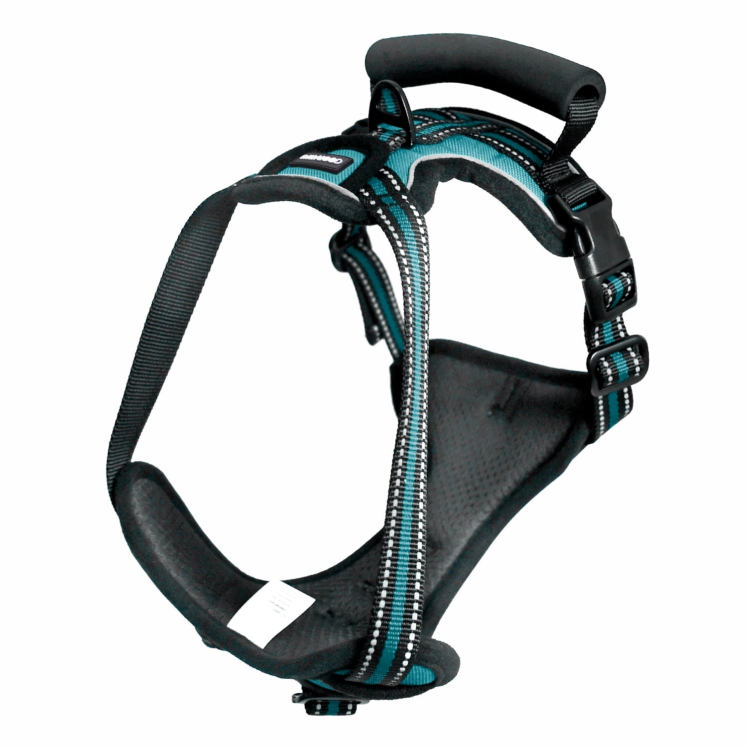 GOOPAWS Padded Reflective Pet Dog Harness, Lightweight Ripstop, Blue - Image 8