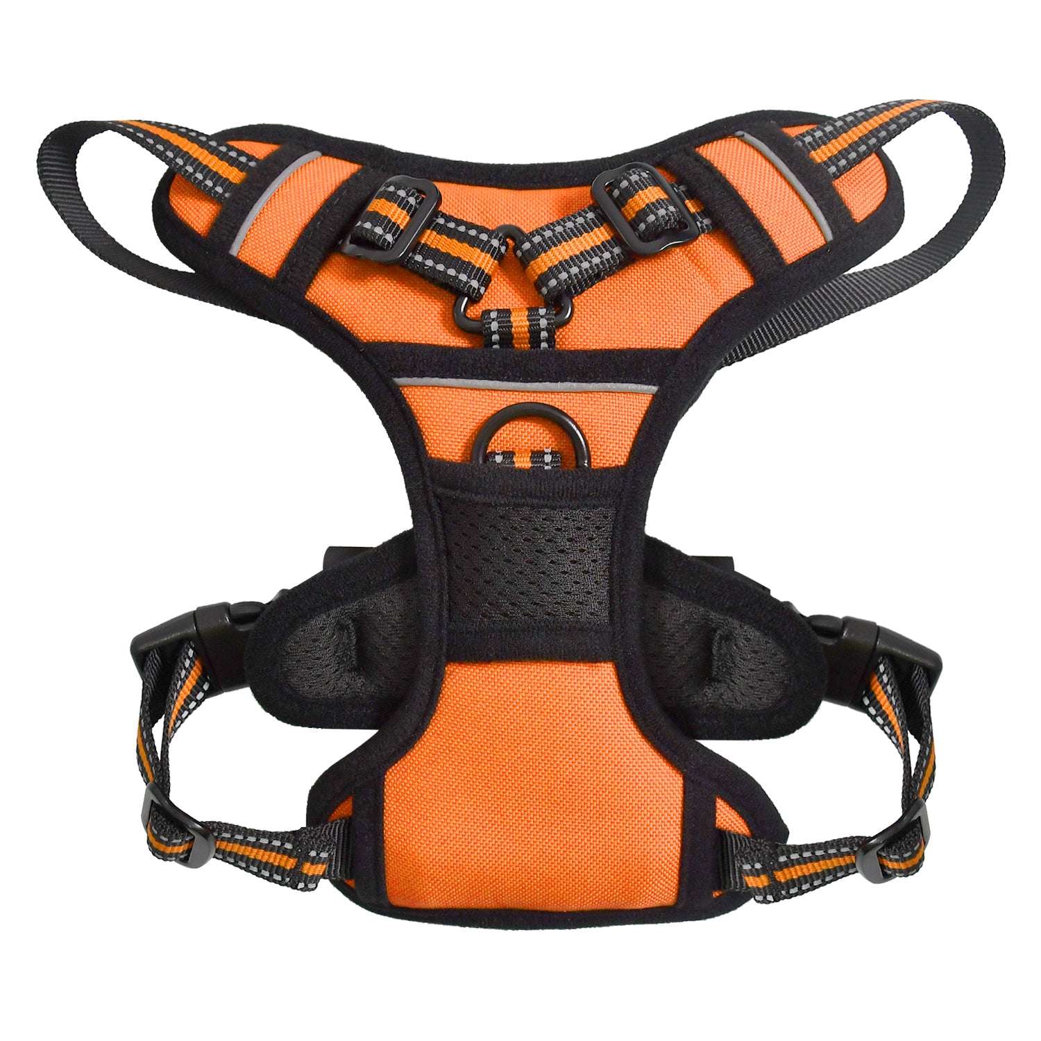 GOOPAWS Padded Reflective Pet Dog Harness, Lightweight Ripstop, Orange - Image 5