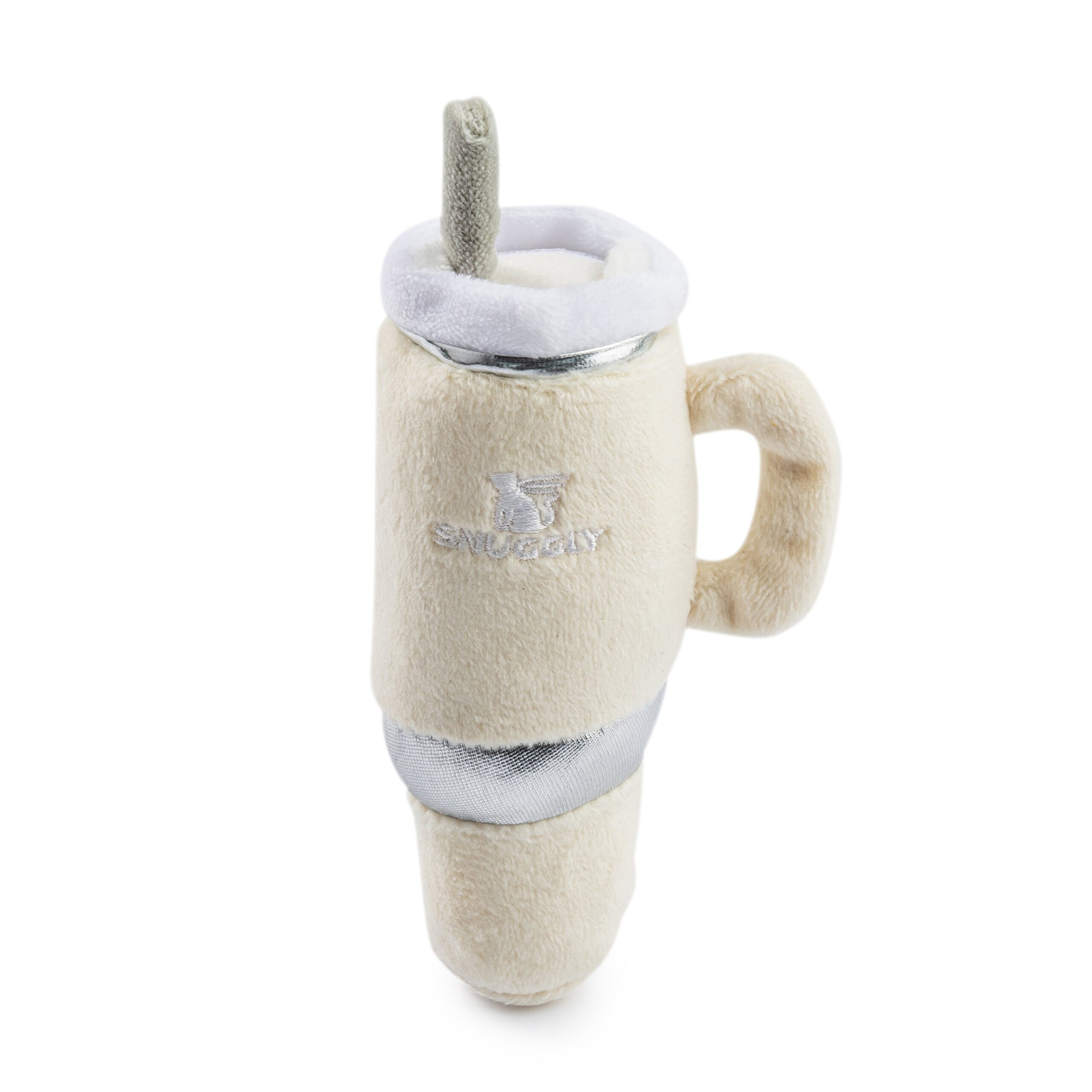 Snuggly Cup 3-Pack Organic Catnip Toys (Teal, Ivory, Blush) - Image 6