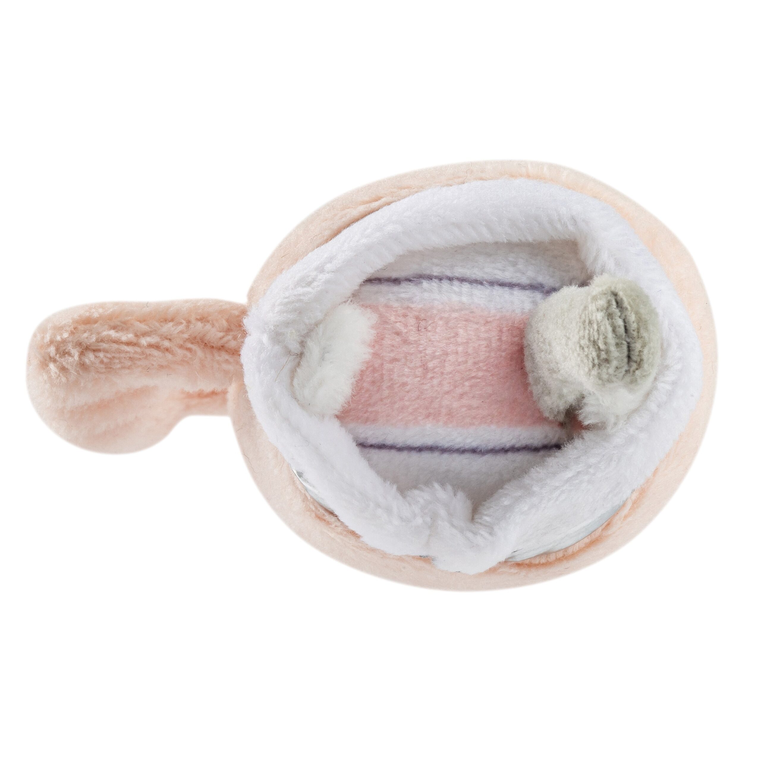 Snuggly Cup 3-Pack Organic Catnip Toys (Teal, Ivory, Blush) - Image 9