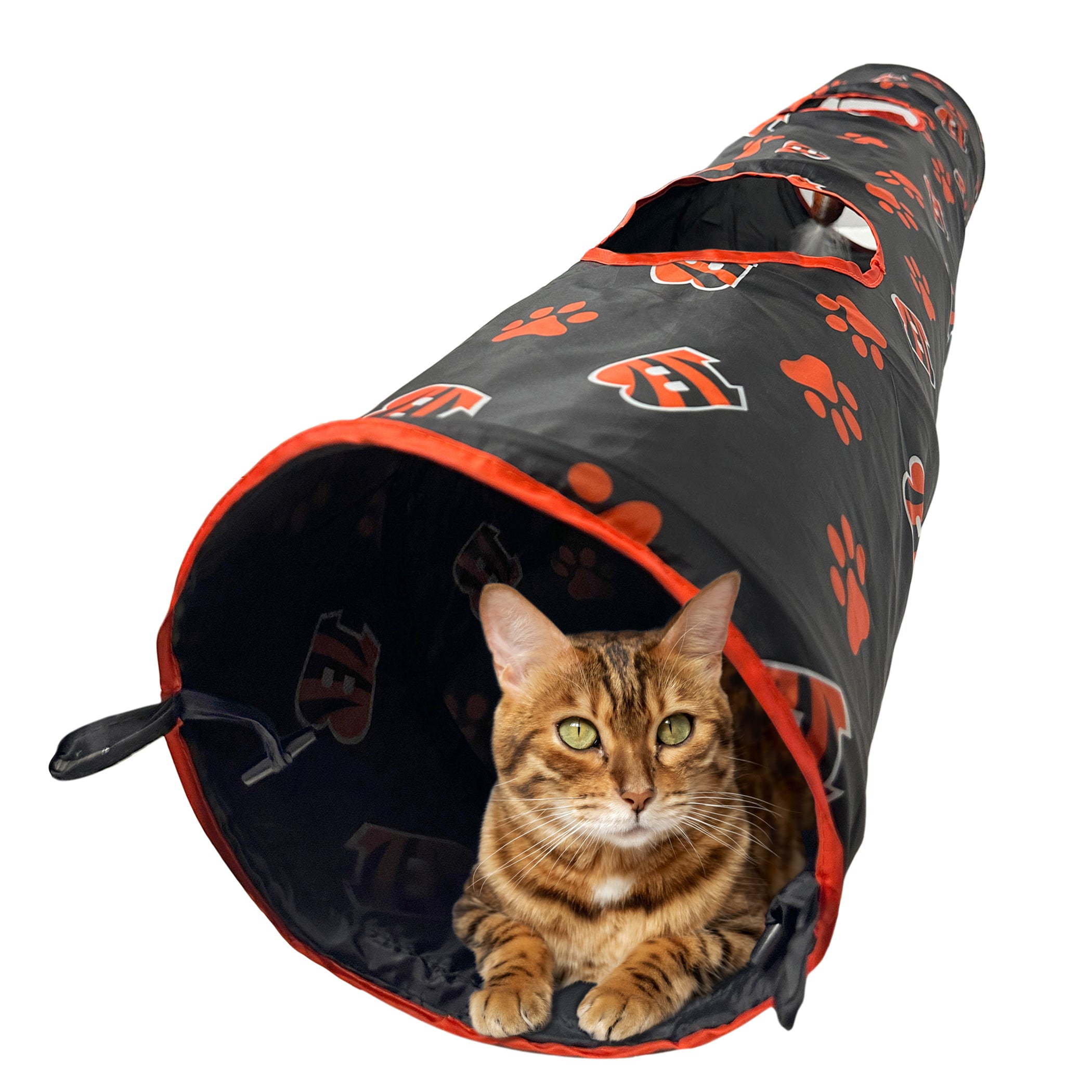 CINCINNATI BENGALS CAT TUNNEL TOY - Image 3