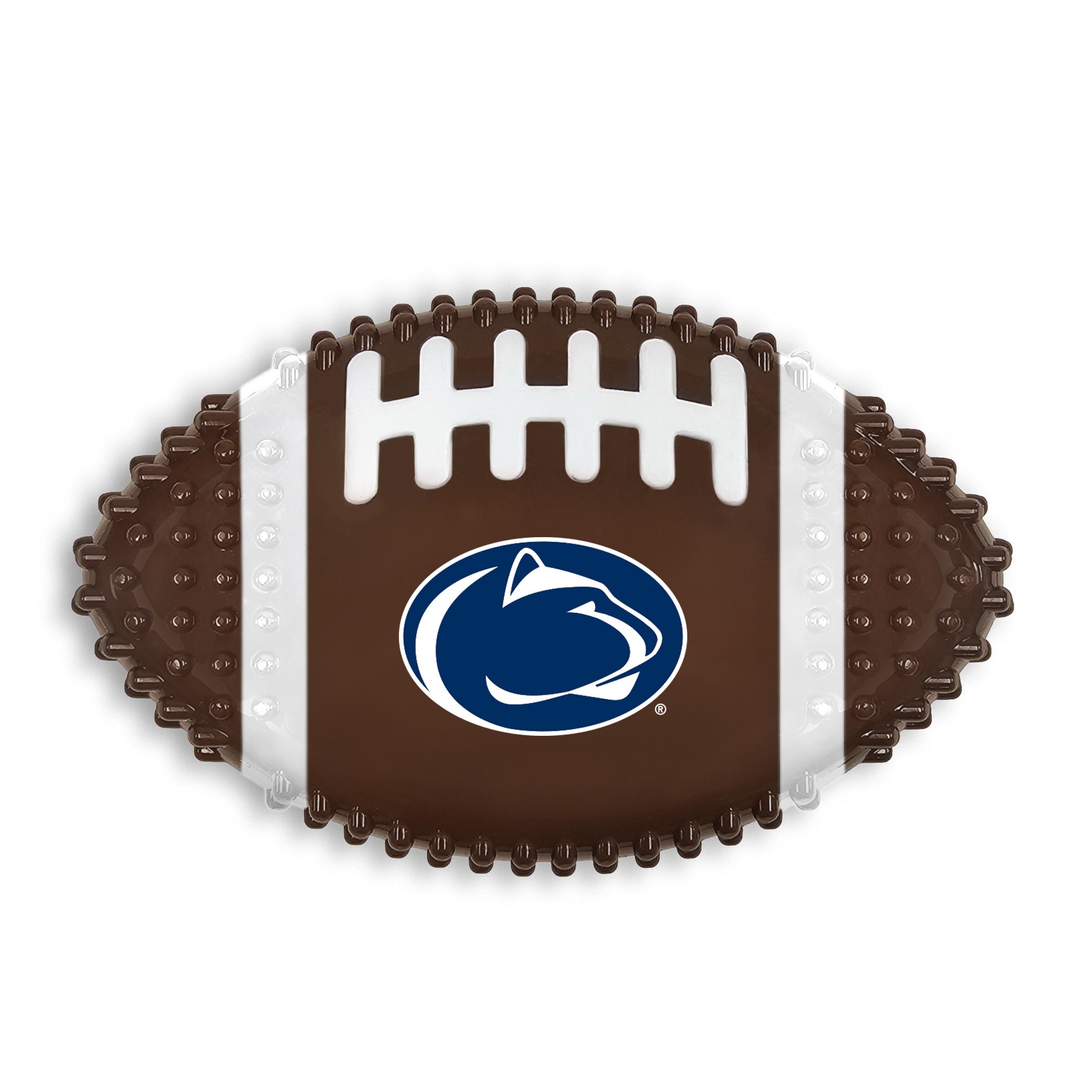 Penn State Hard Nylon Football Chew Toy