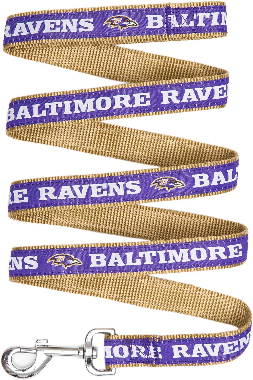 BALTIMORE RAVENS SATIN LEASH