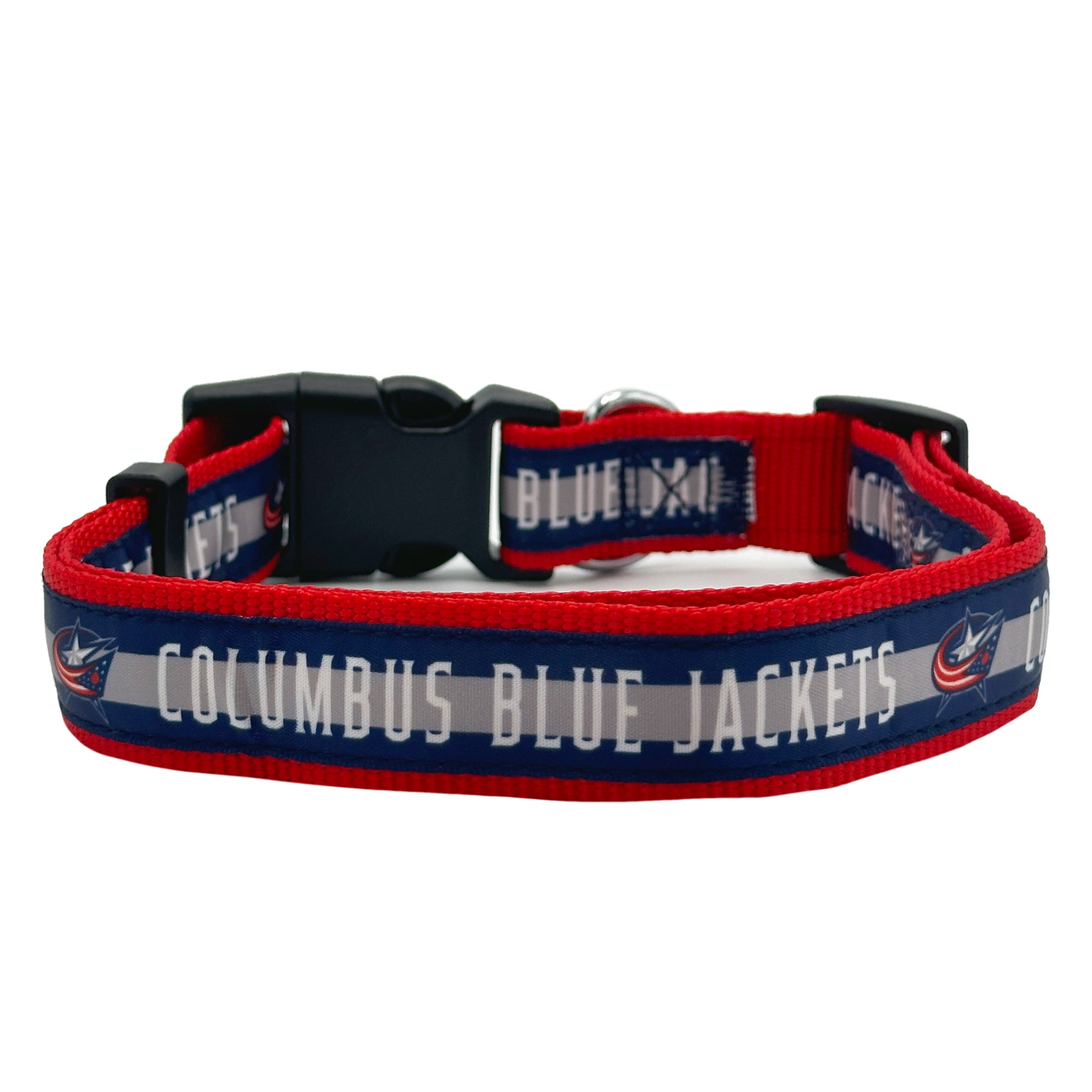 COLUMBUS BLUE JACKETS SATIN COLLAR
