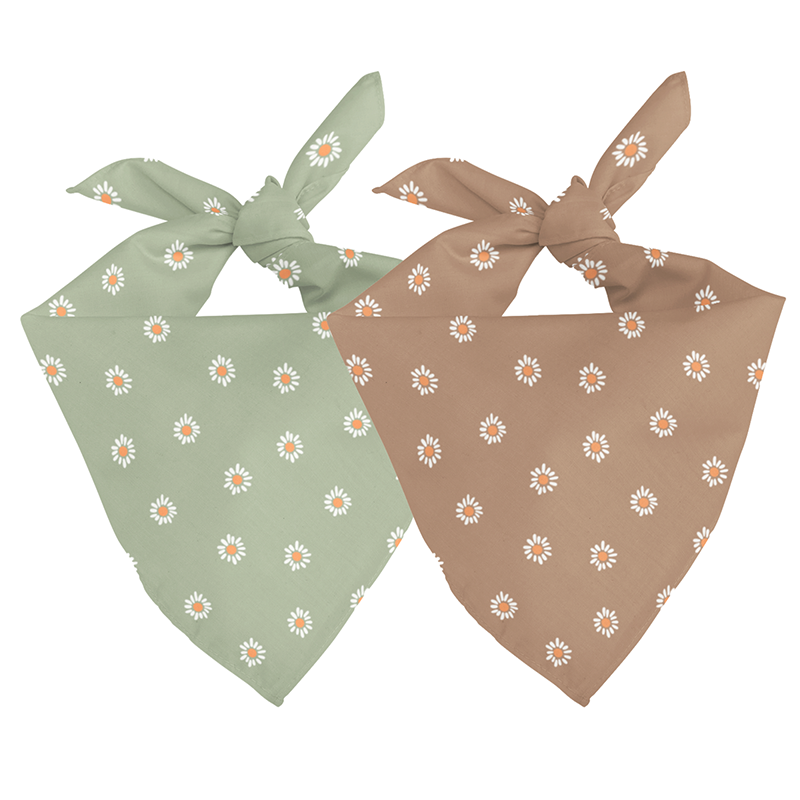 Daisy Tie On Dog Bandana - Image 2