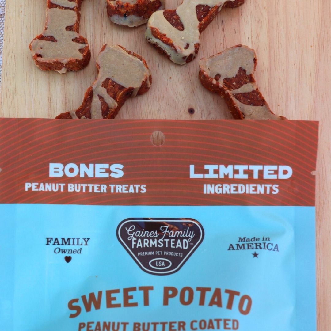 Peanut Butter Sweet Potato Bones - 8oz - Image 3