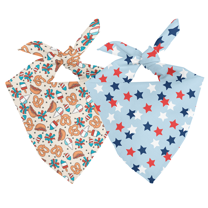 Patriotic Summer Dog Bandana - Image 2