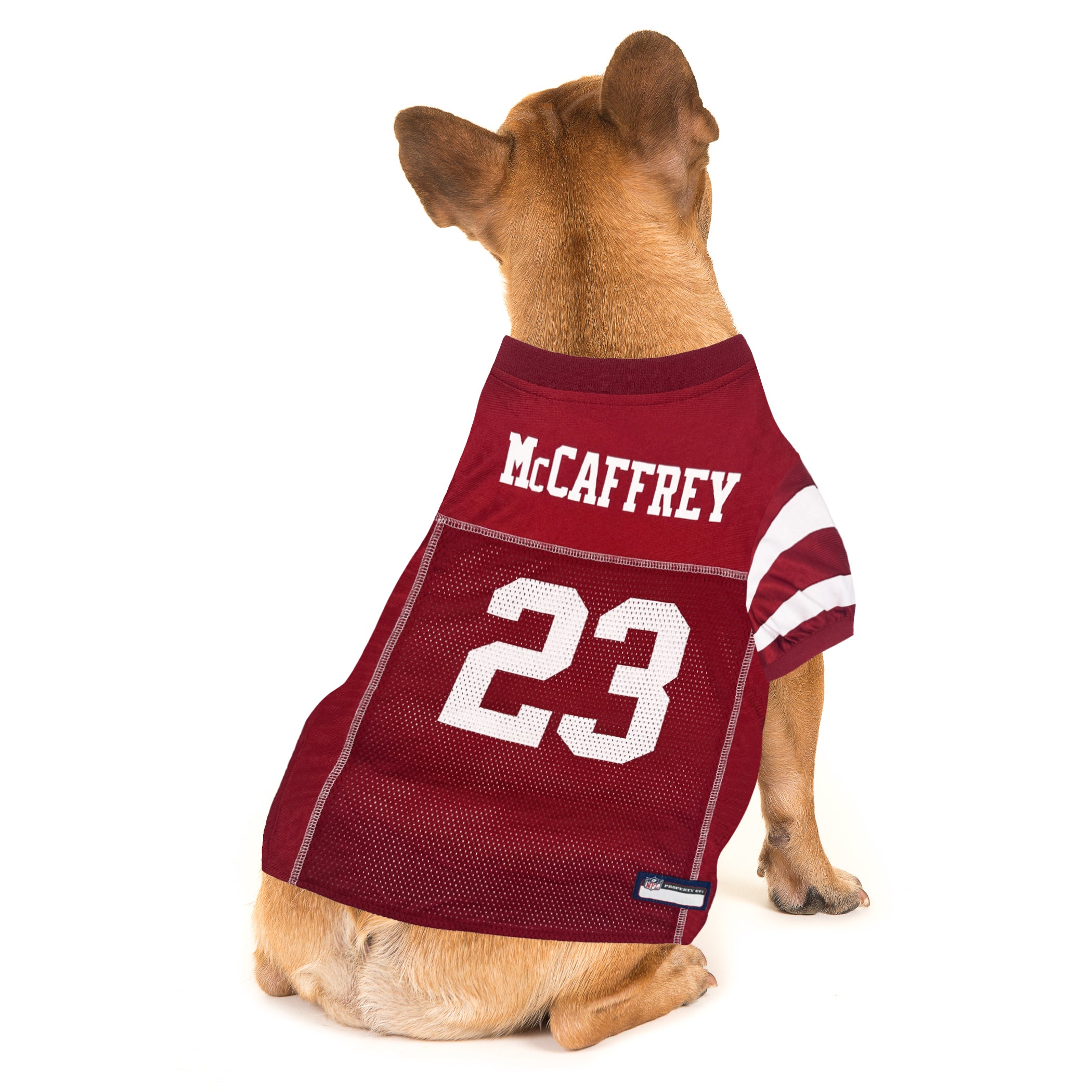 Christian Mccaffrey Pet Striped Jersey (San) - Image 3