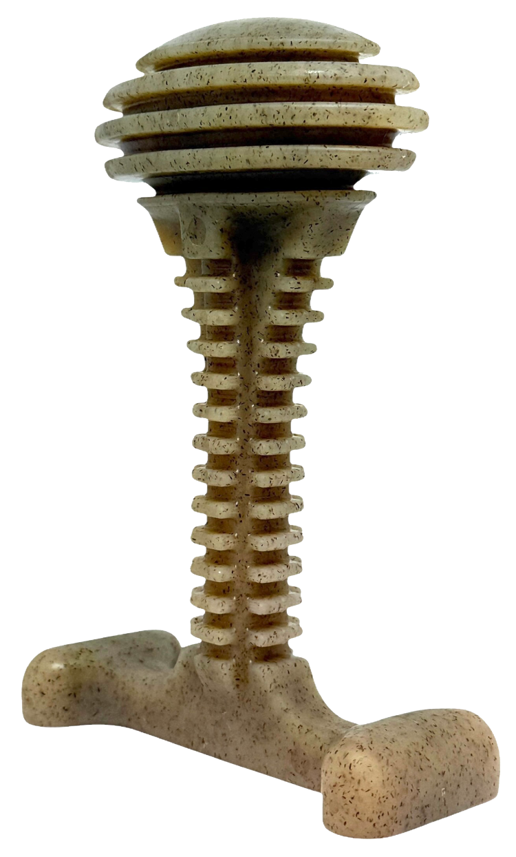 SodaPup Honey Bone Dental Tower Indestructible Nylon Dog Chew Toy XL | USA Made