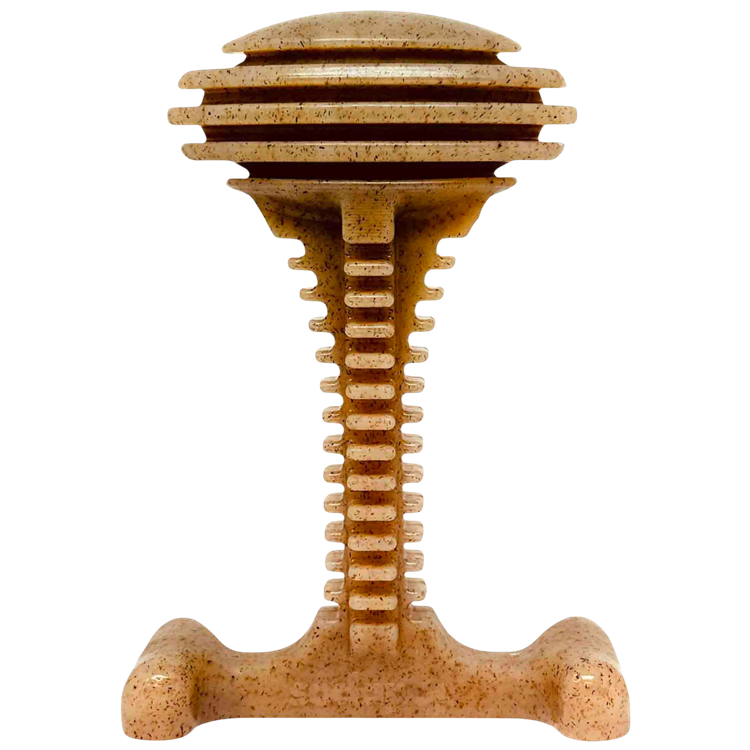 SodaPup Honey Bone Dental Tower Indestructible Nylon Dog Chew Toy XL | USA Made