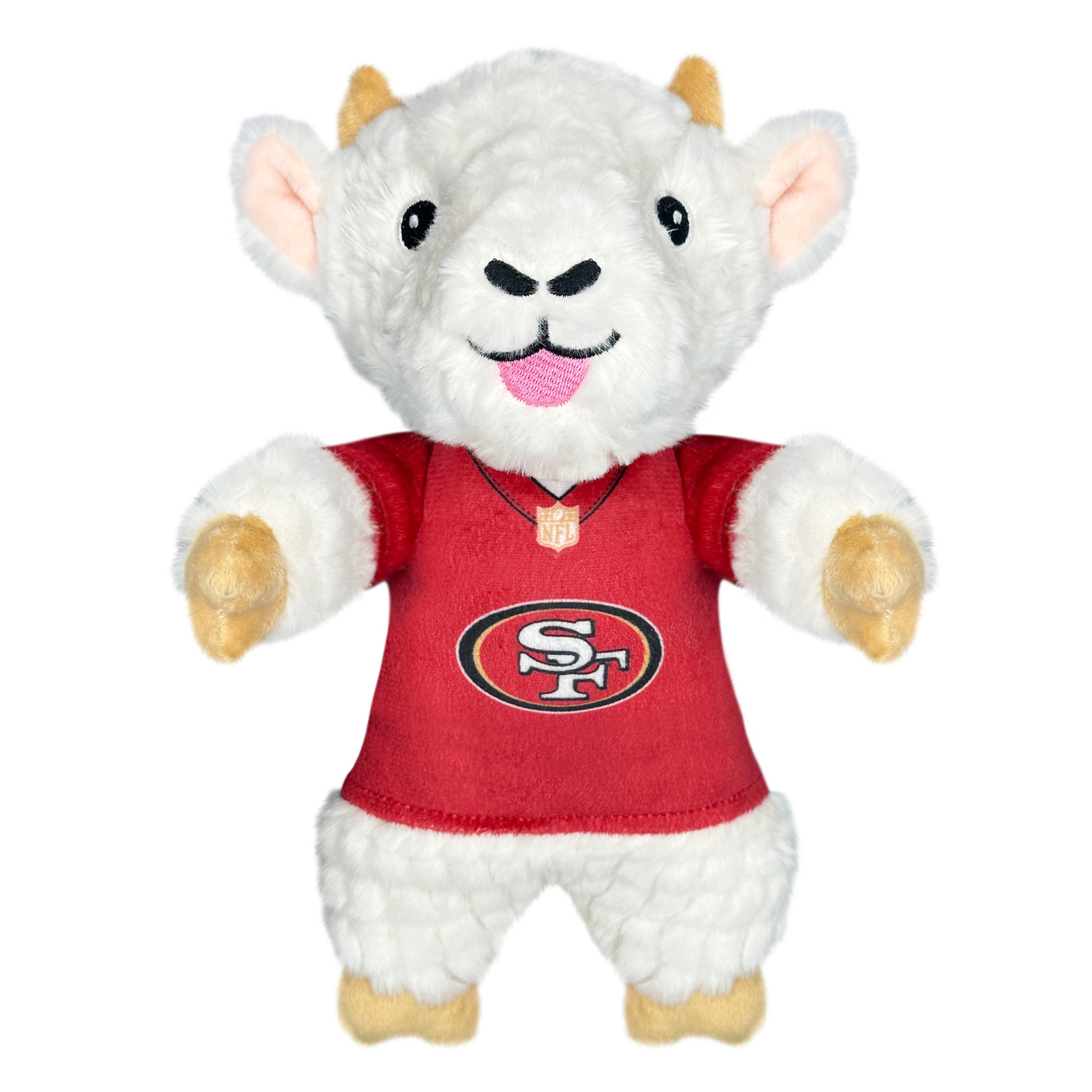 CHRISTIAN MCCAFFREY (SAN) GOAT PLUSH TOY - Image 2