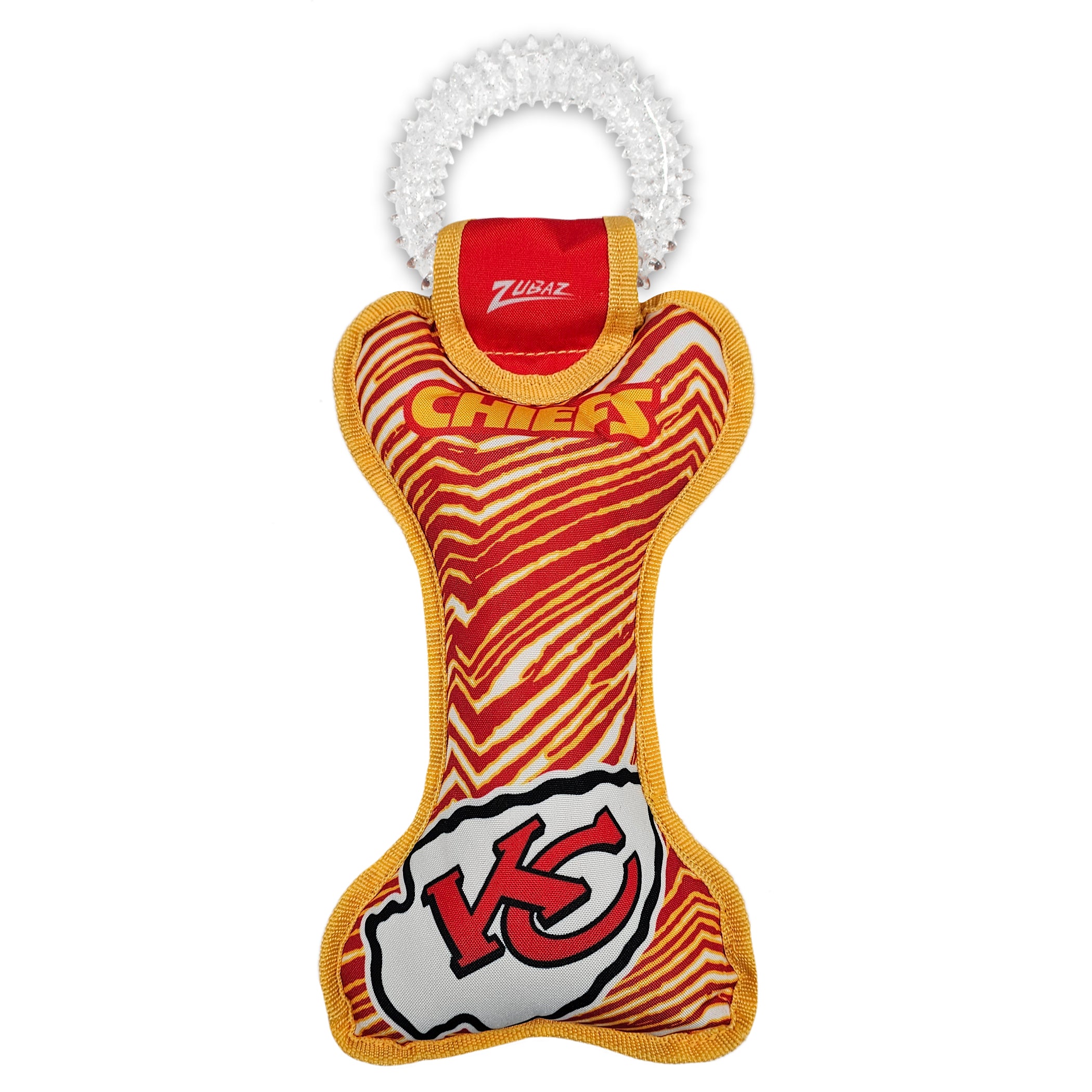 Kansas City Chiefs Zubaz Dental Ring Toy