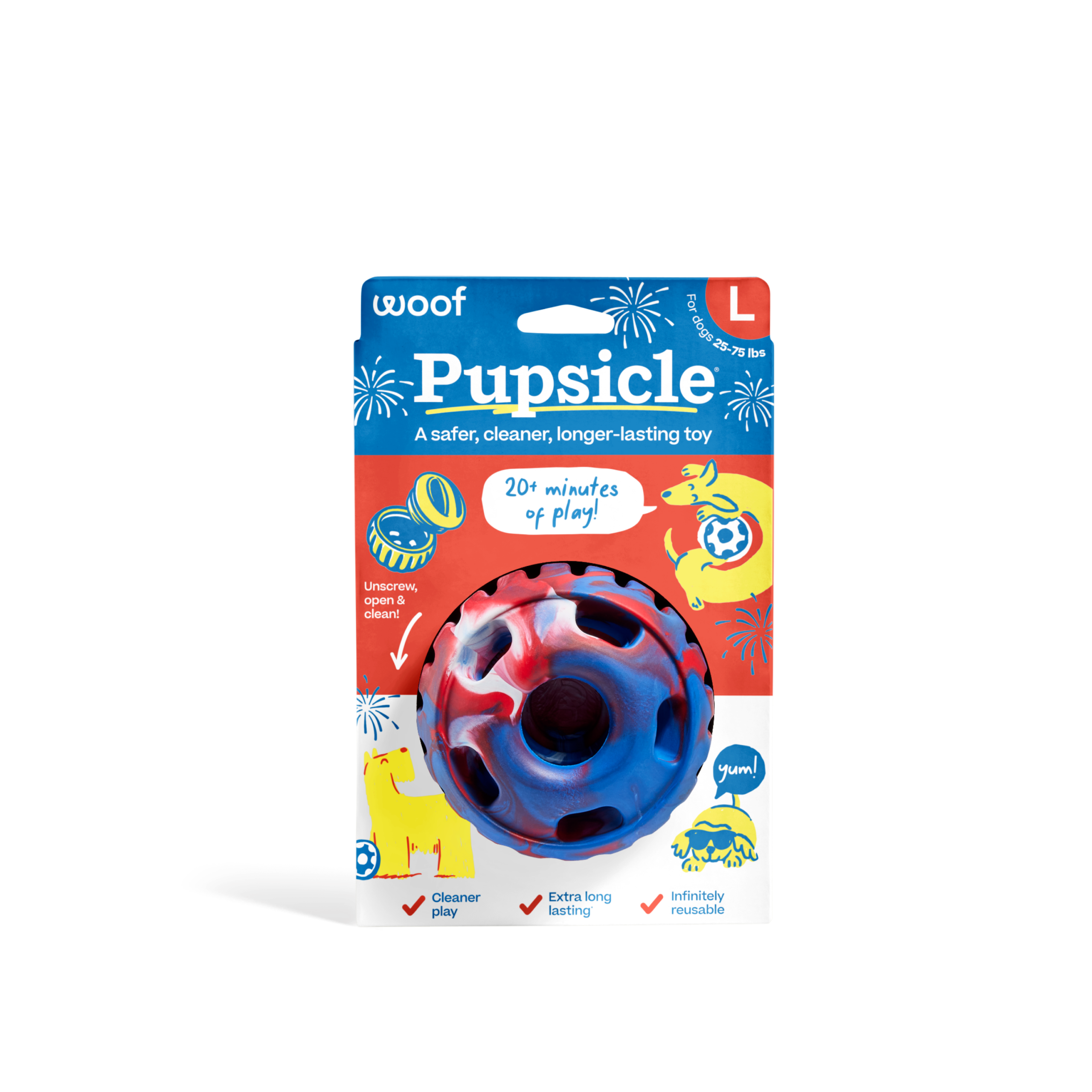 Tie Dye Pupsicle (Limited Edition) .