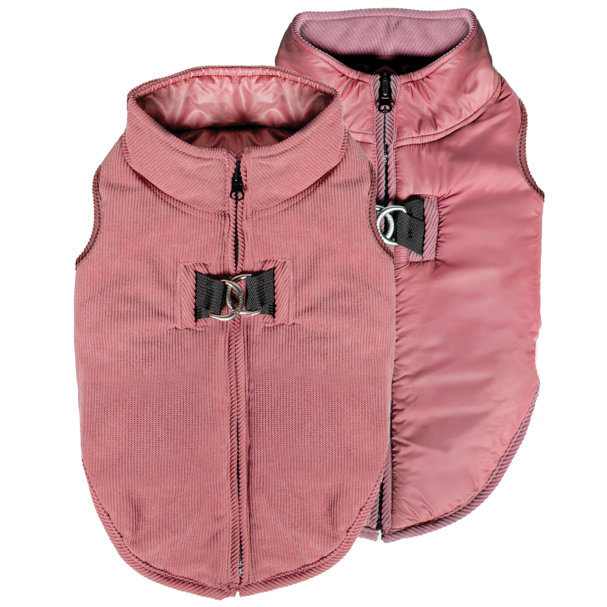 #78251 Corduroy Reversible Zip Up Fleece - Image 3