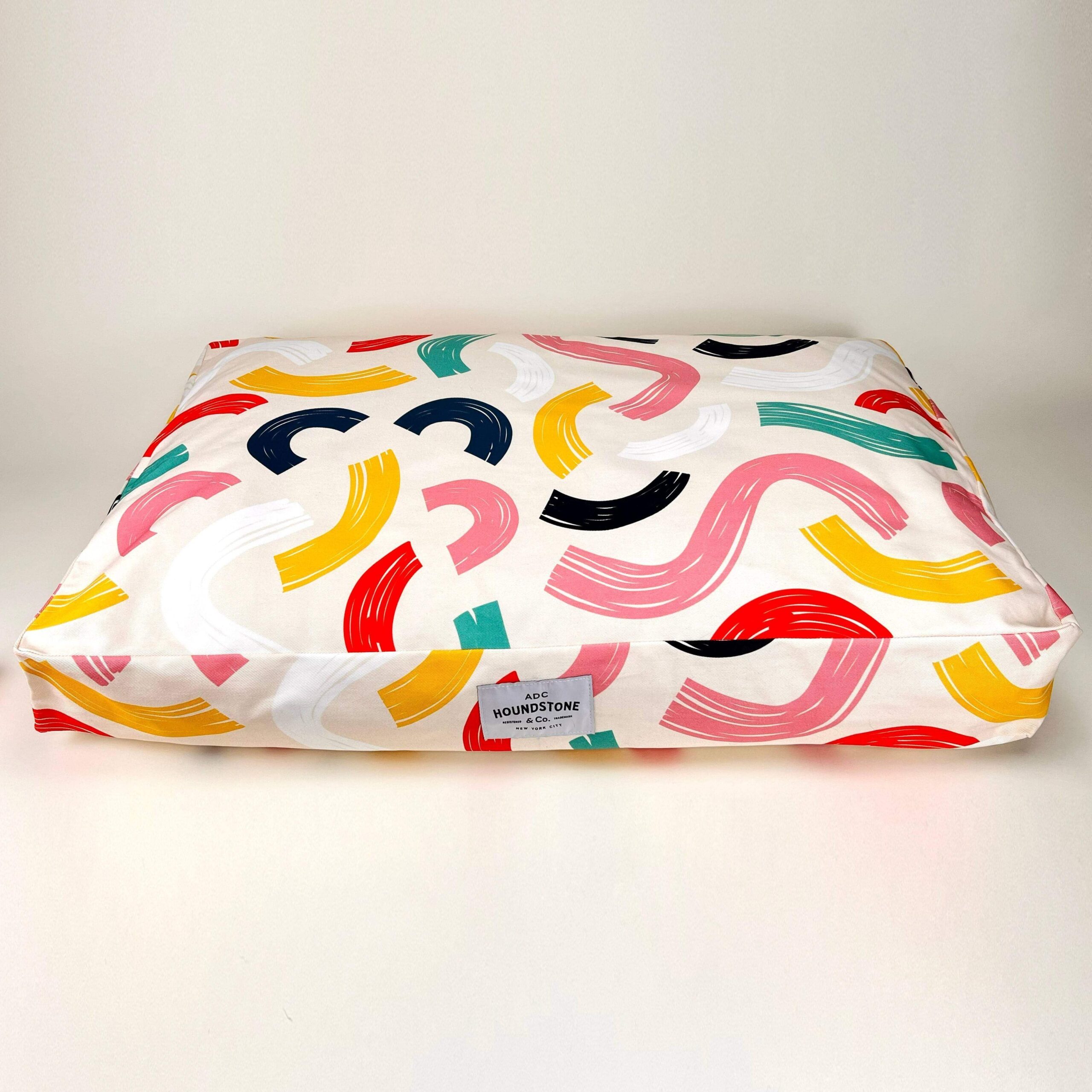 Houndstone Dog Bed, Waterproof Liner, Made in USA - Brushed Confetti - Image 3