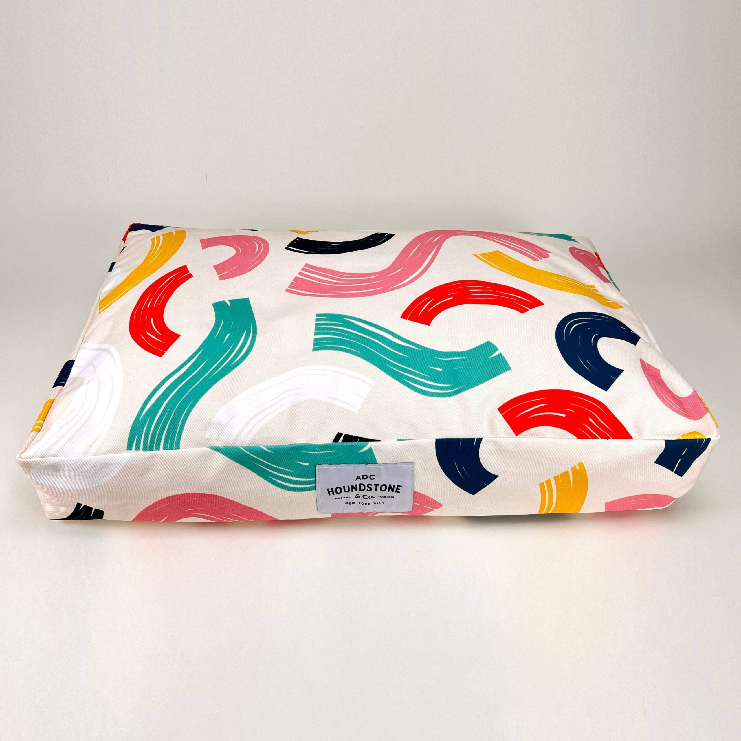 Houndstone Dog Bed, Waterproof Liner, Made in USA - Brushed Confetti - Image 4