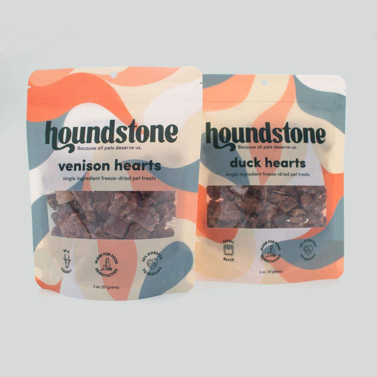 Duck Heart Freeze Dried Dog Treats - Image 5
