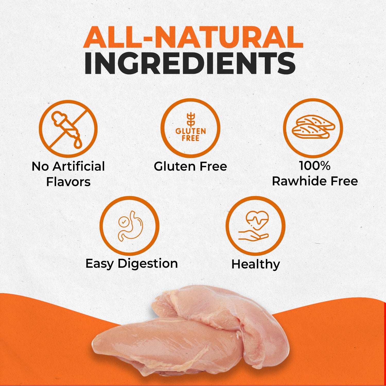 Canine Naturals Chicken Recipe Chew - 5" Stick - Image 5