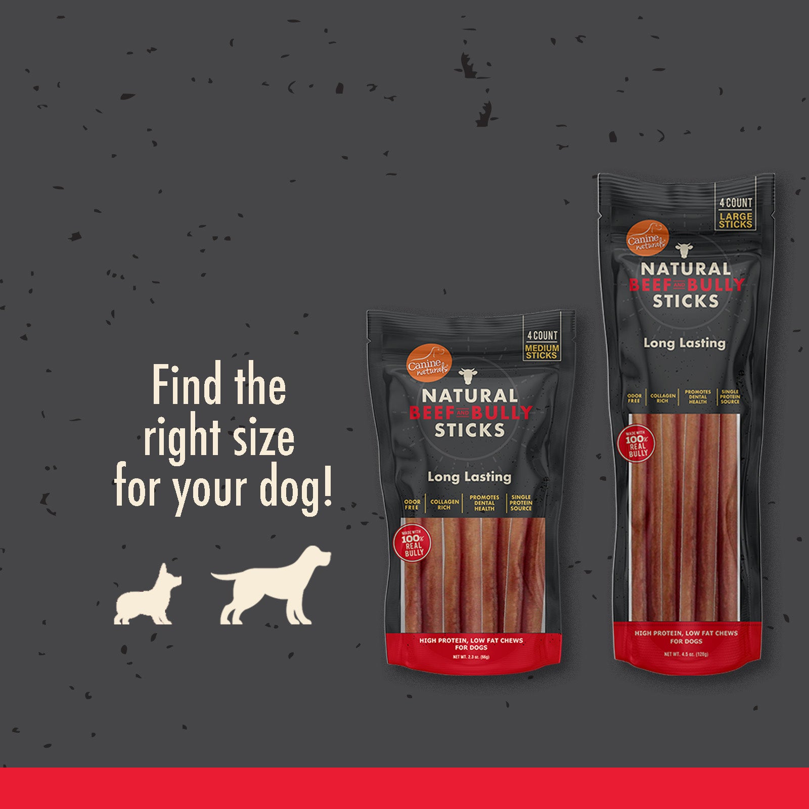 Canine Naturals Bully Chewers - Large 4 ct. - Image 3