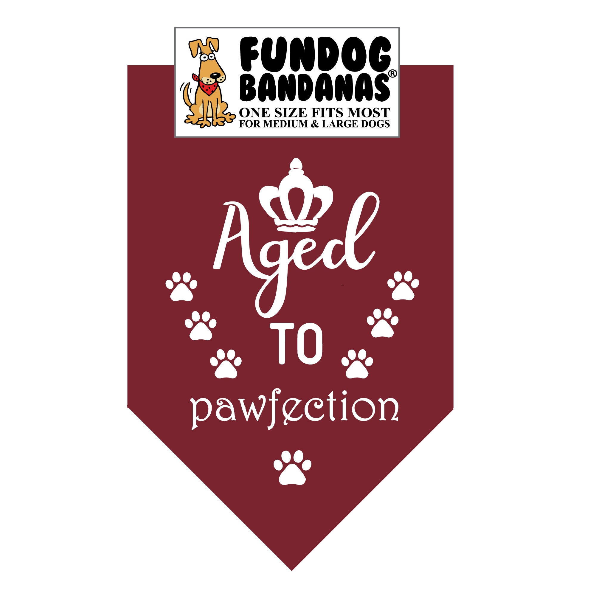 Wholesale Pack - Aged to Pawfection Bandana - Image 5