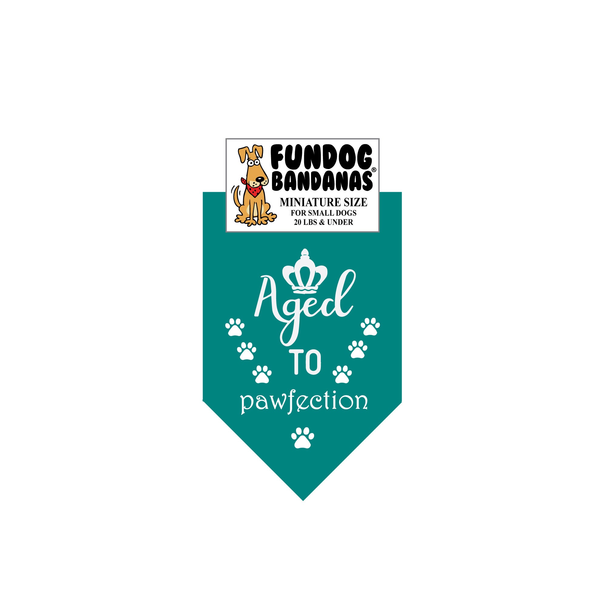 Wholesale Pack - Aged to Pawfection Bandana
