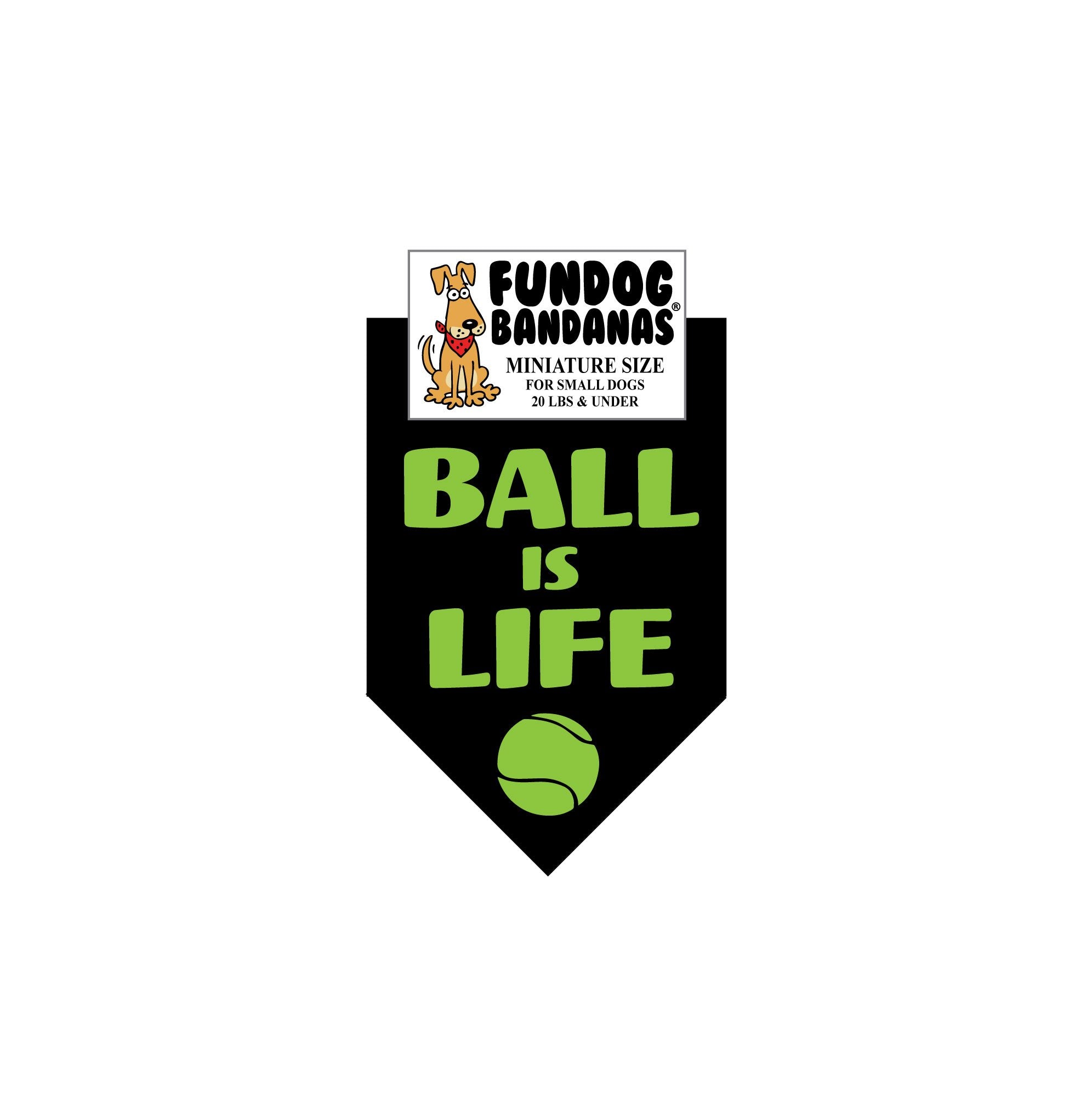 Wholesale Pack - BALL is LIFE Bandana - Image 2