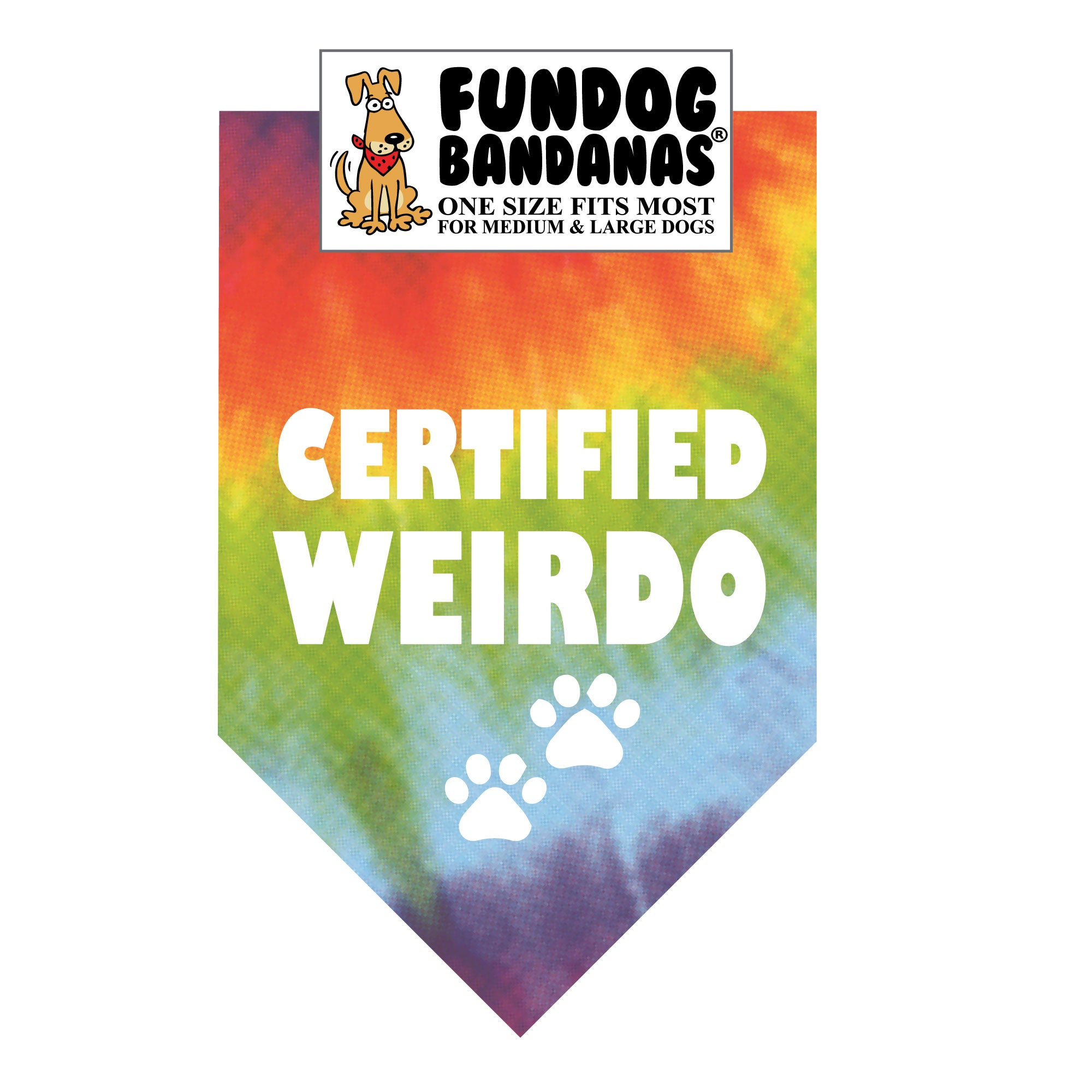 Wholesale Pack - Certified Weirdo Bandana - Image 2