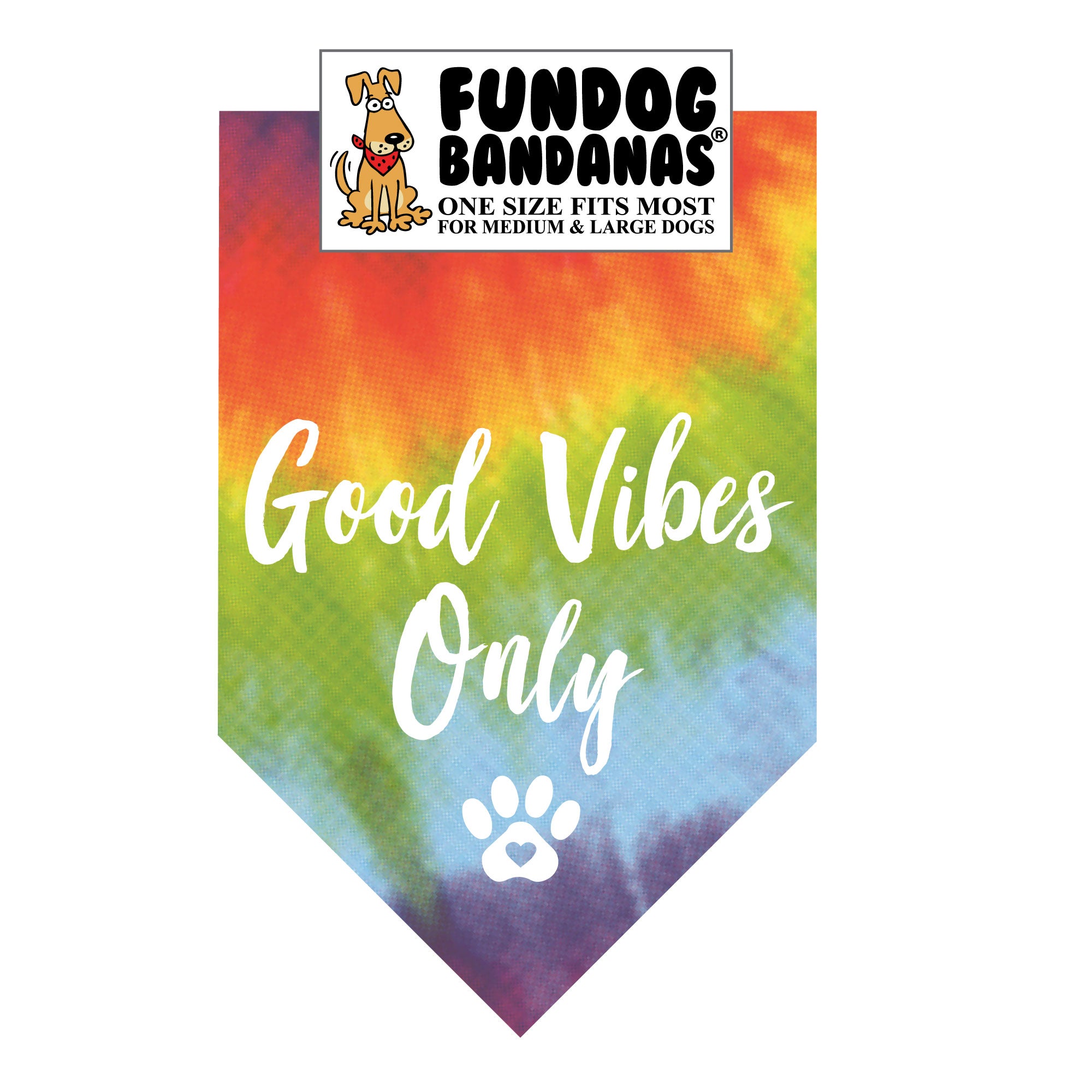 Wholesale Pack - Good Vibes Only! Bandana - Image 2