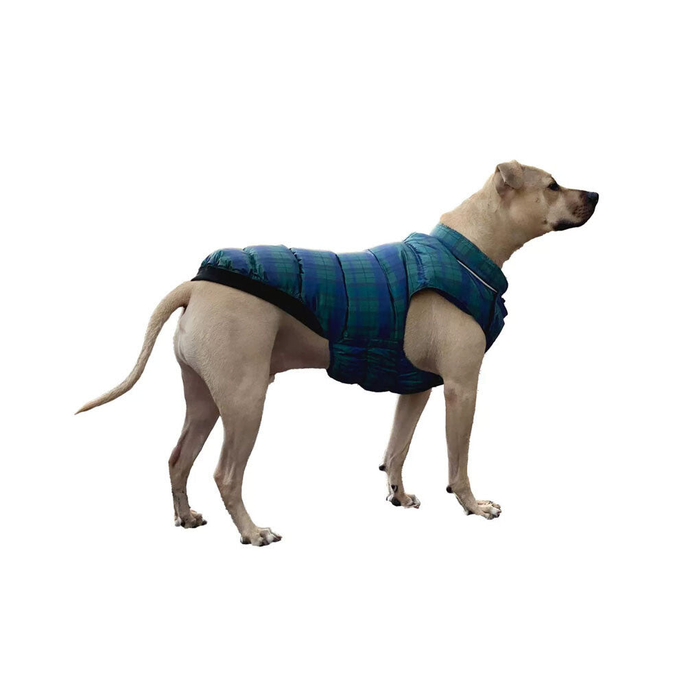 Navy / Plaid Flex-Fit Reversible Puffer - Image 5