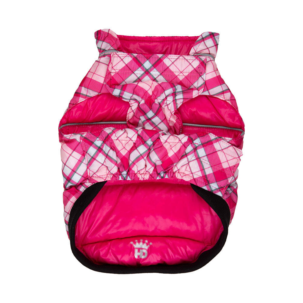 Pink / Plaid Flex-Fit Reversible Puffer - Image 3