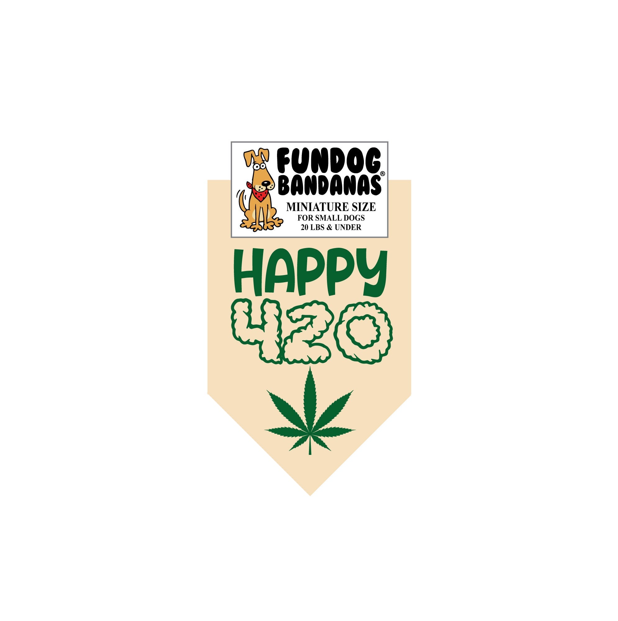 Wholesale Pack - Happy 420 Bandana