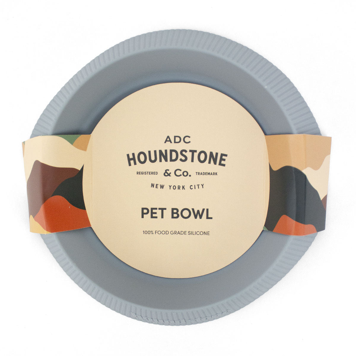 The Original Six Seven Silicone Cat Bowls, Slate Grey