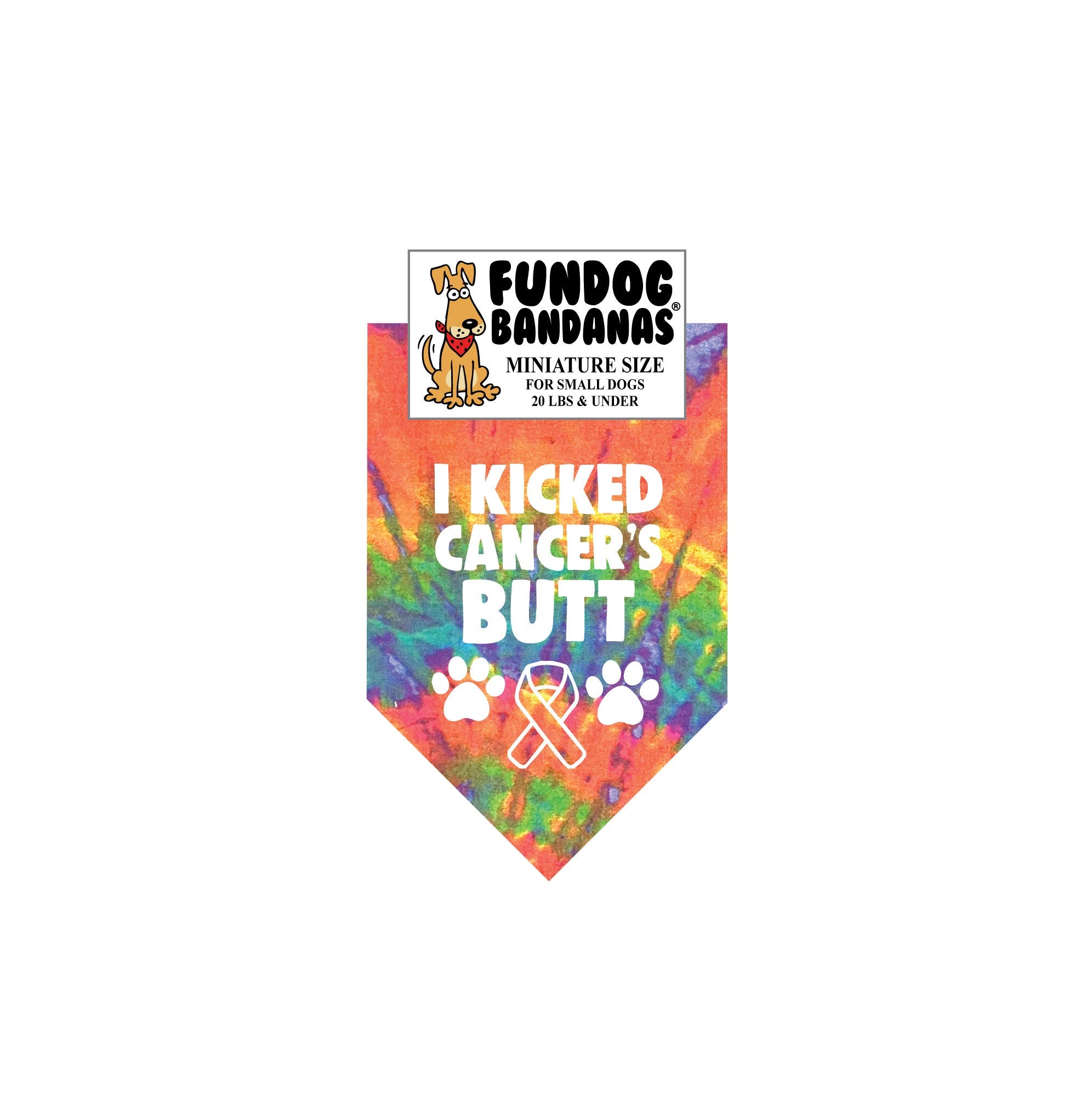 Wholesale Pack - I Kicked Cancer's Butt Bandana - Image 3