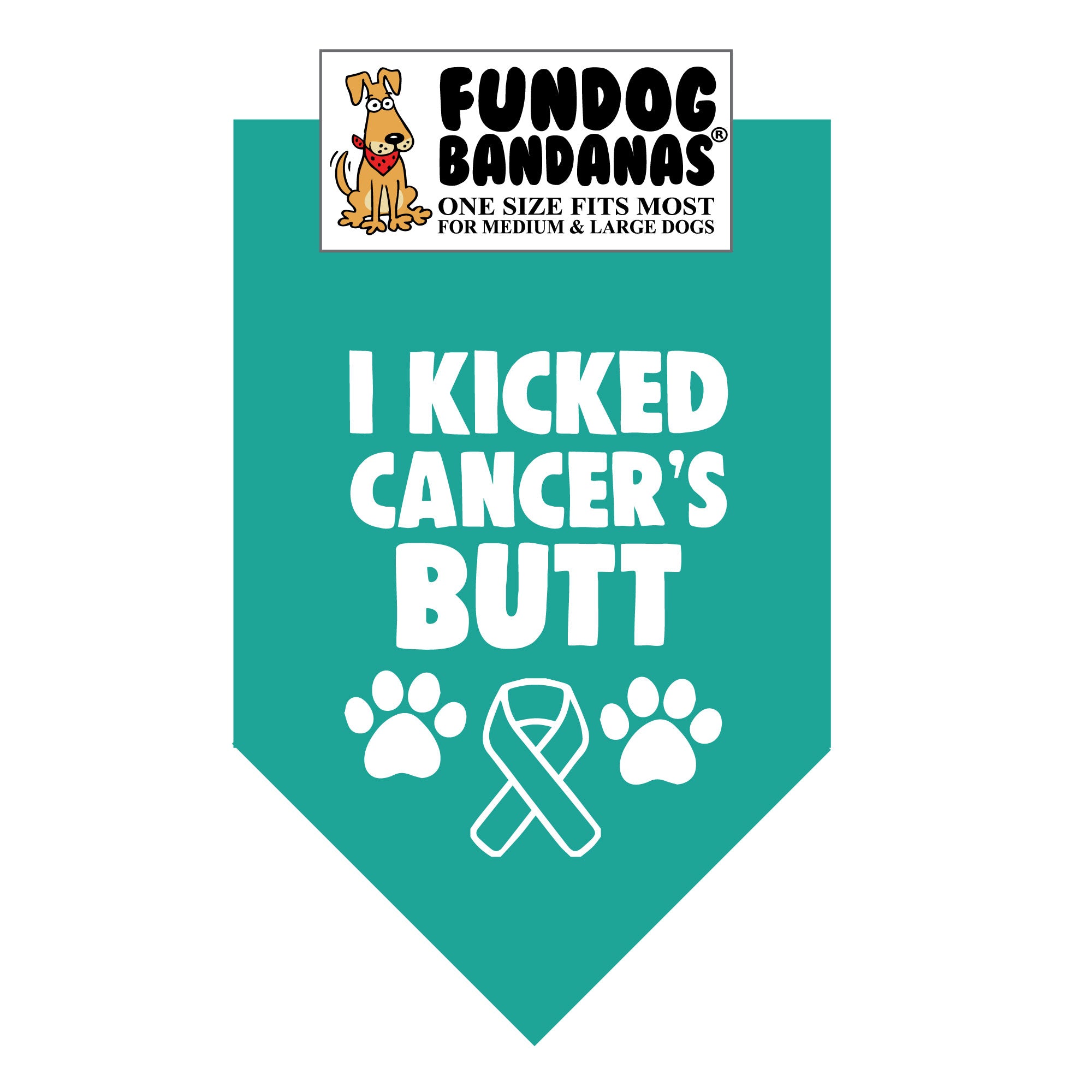 Wholesale Pack - I Kicked Cancer's Butt Bandana - Image 6