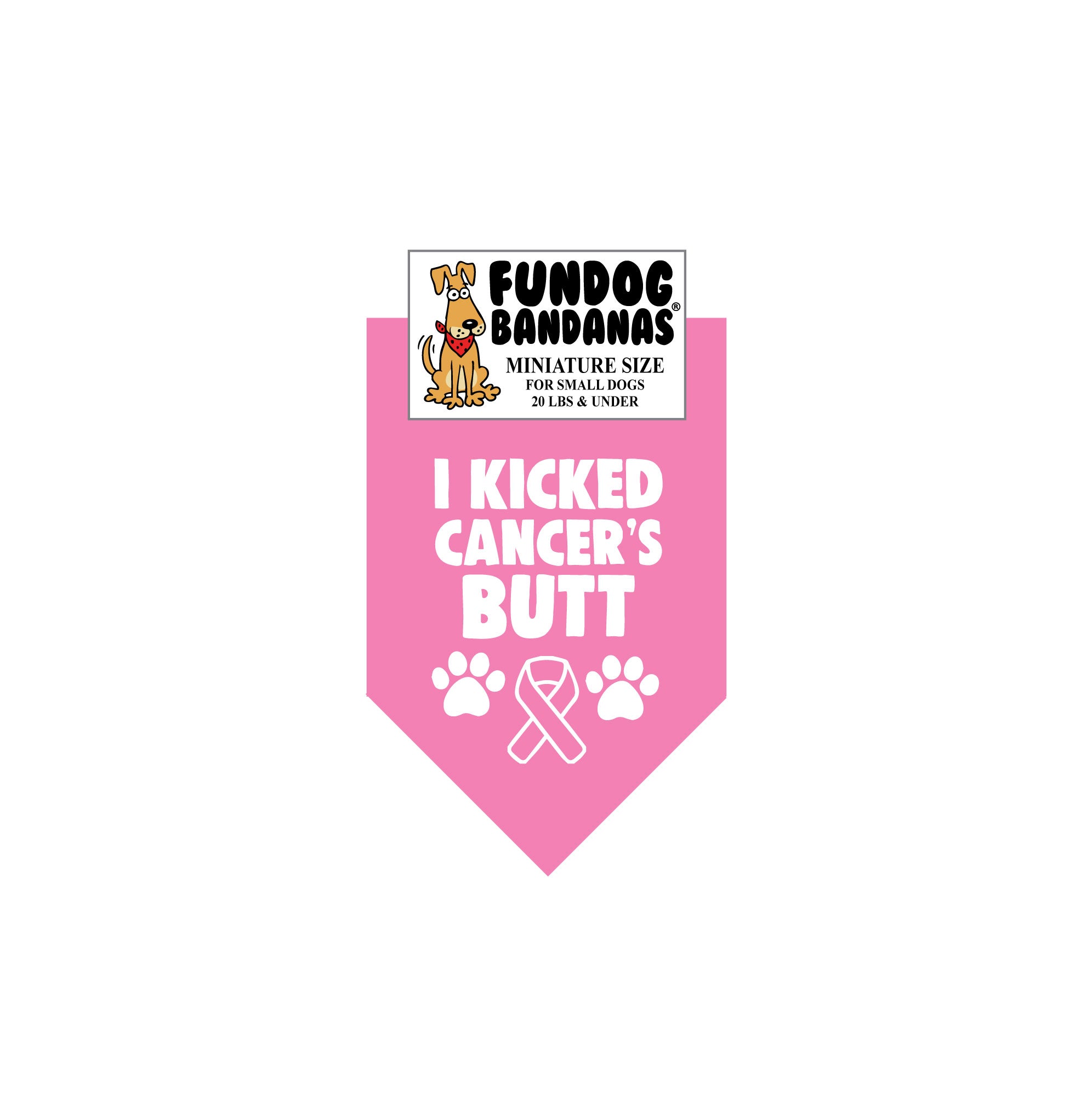 Wholesale Pack - I Kicked Cancer's Butt Bandana - Image 7