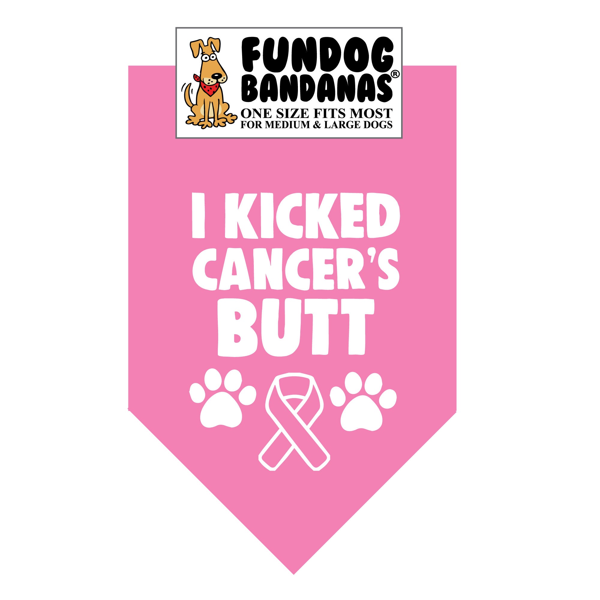 Wholesale Pack - I Kicked Cancer's Butt Bandana - Image 8