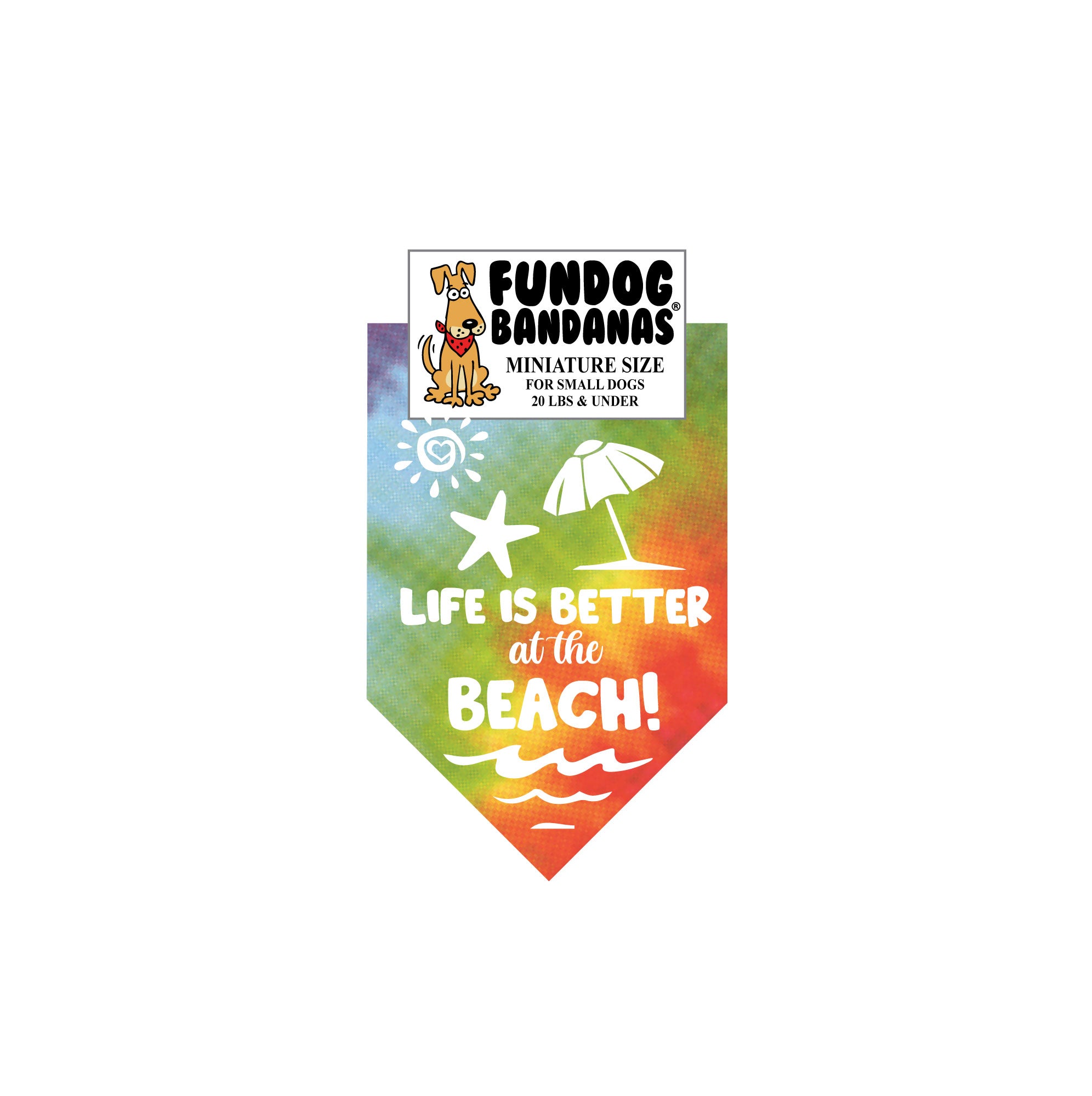 Wholesale Pack - Life is Better at the Beach Bandana - Image 3