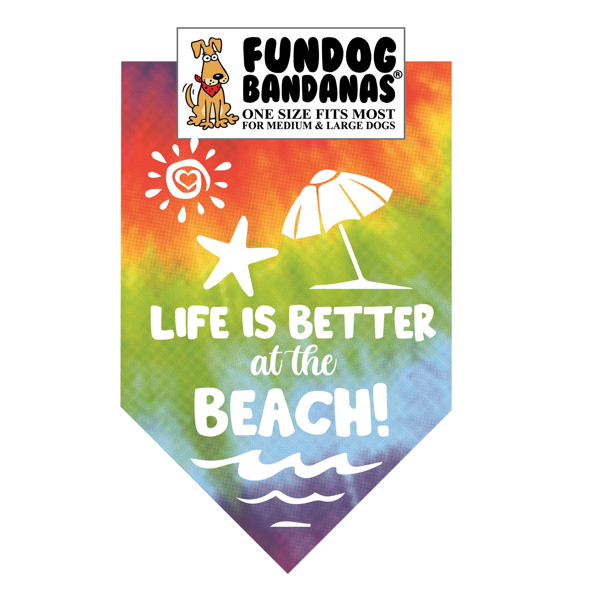 Wholesale Pack - Life is Better at the Beach Bandana - Image 4