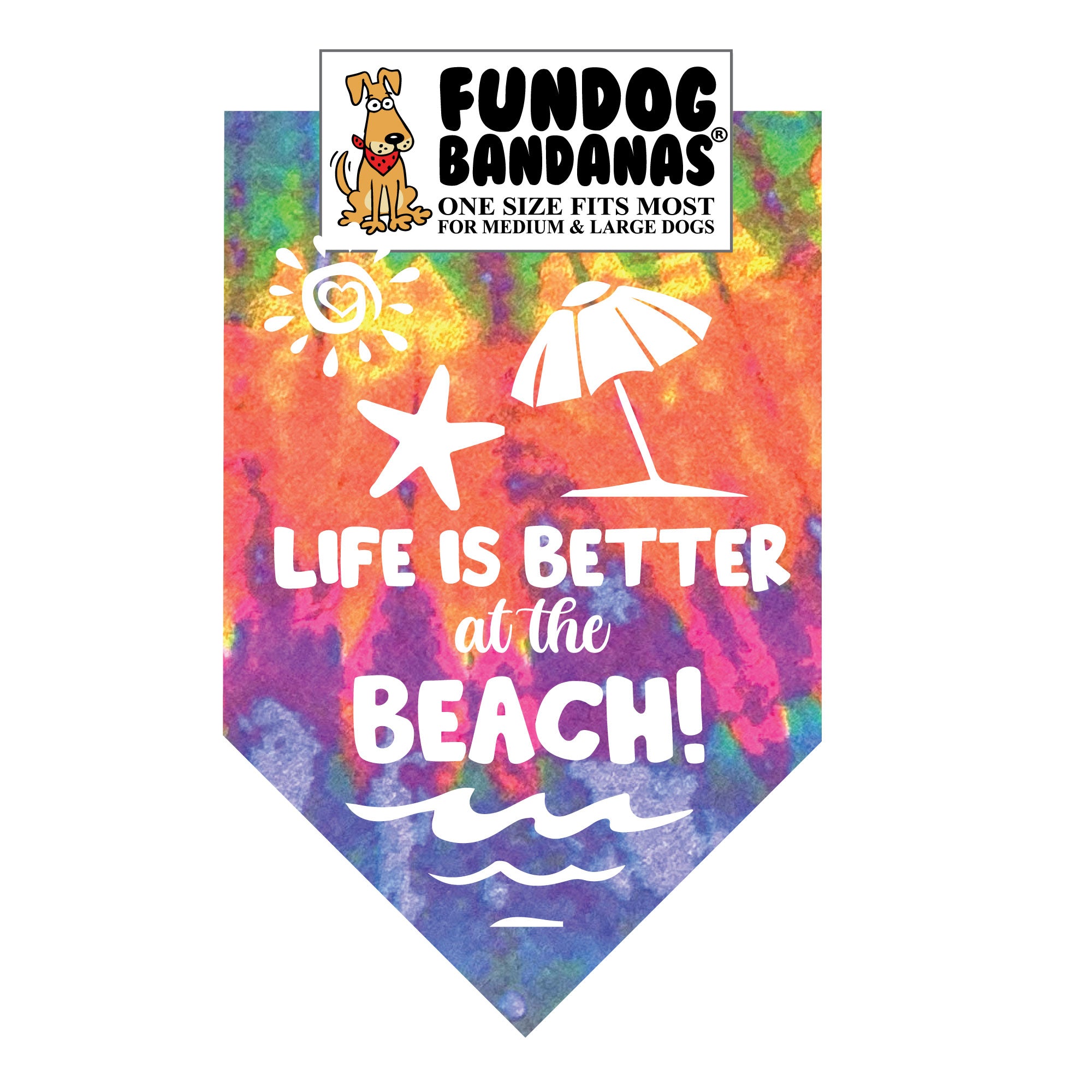 Wholesale Pack - Life is Better at the Beach Bandana - Image 6