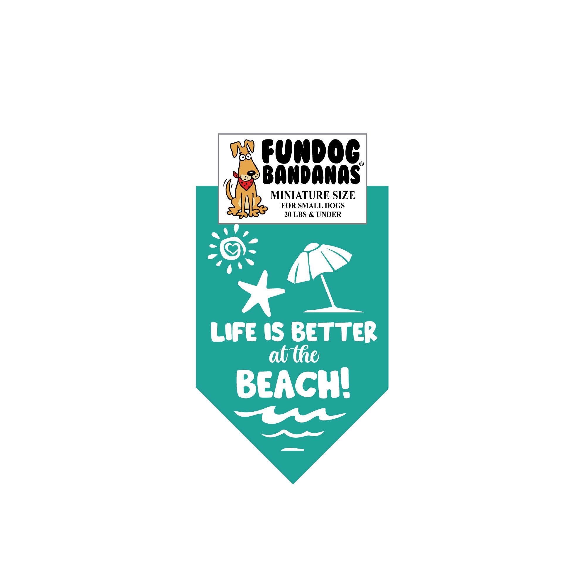 Wholesale Pack - Life is Better at the Beach Bandana